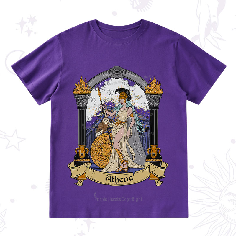 Purplehecate The Wise Goddess Athena T-Shirt