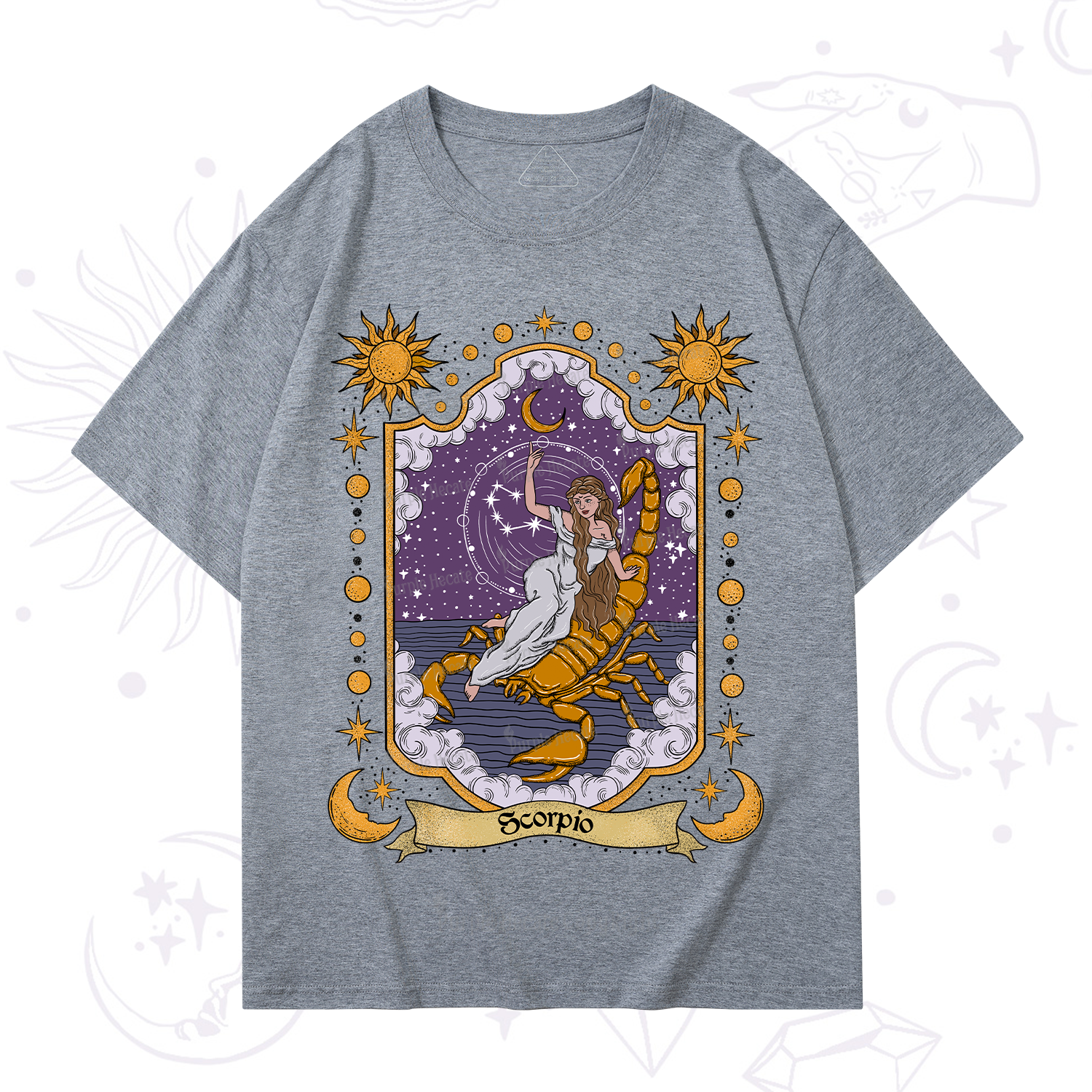 Purplehecate Scorpio Zodiac T-Shirt