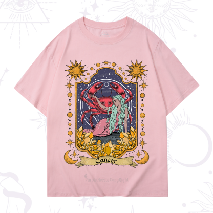 Purplehecate Cancer Zodiac T-Shirt