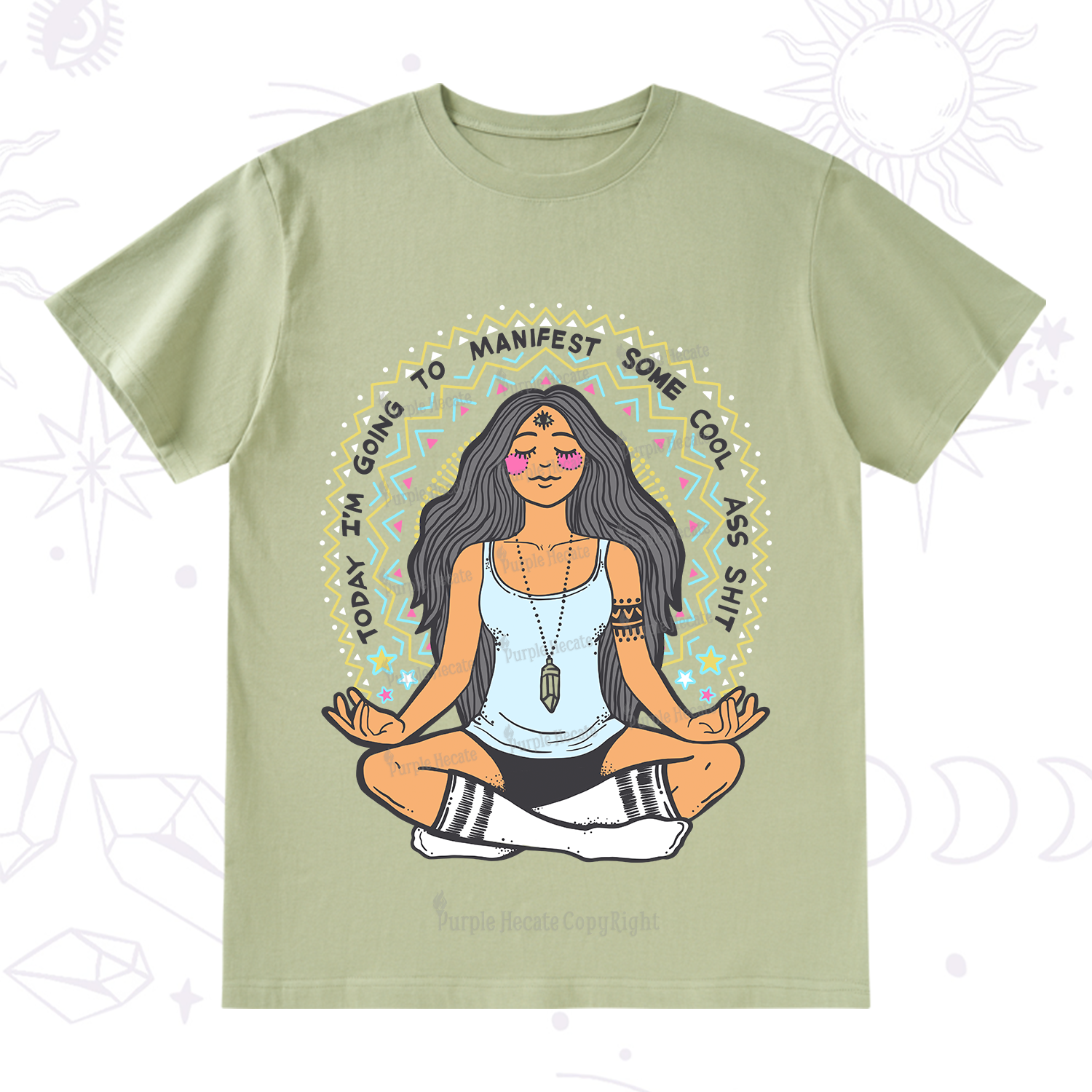 Purplehecate Today I'm Going To Manifest T-Shirt