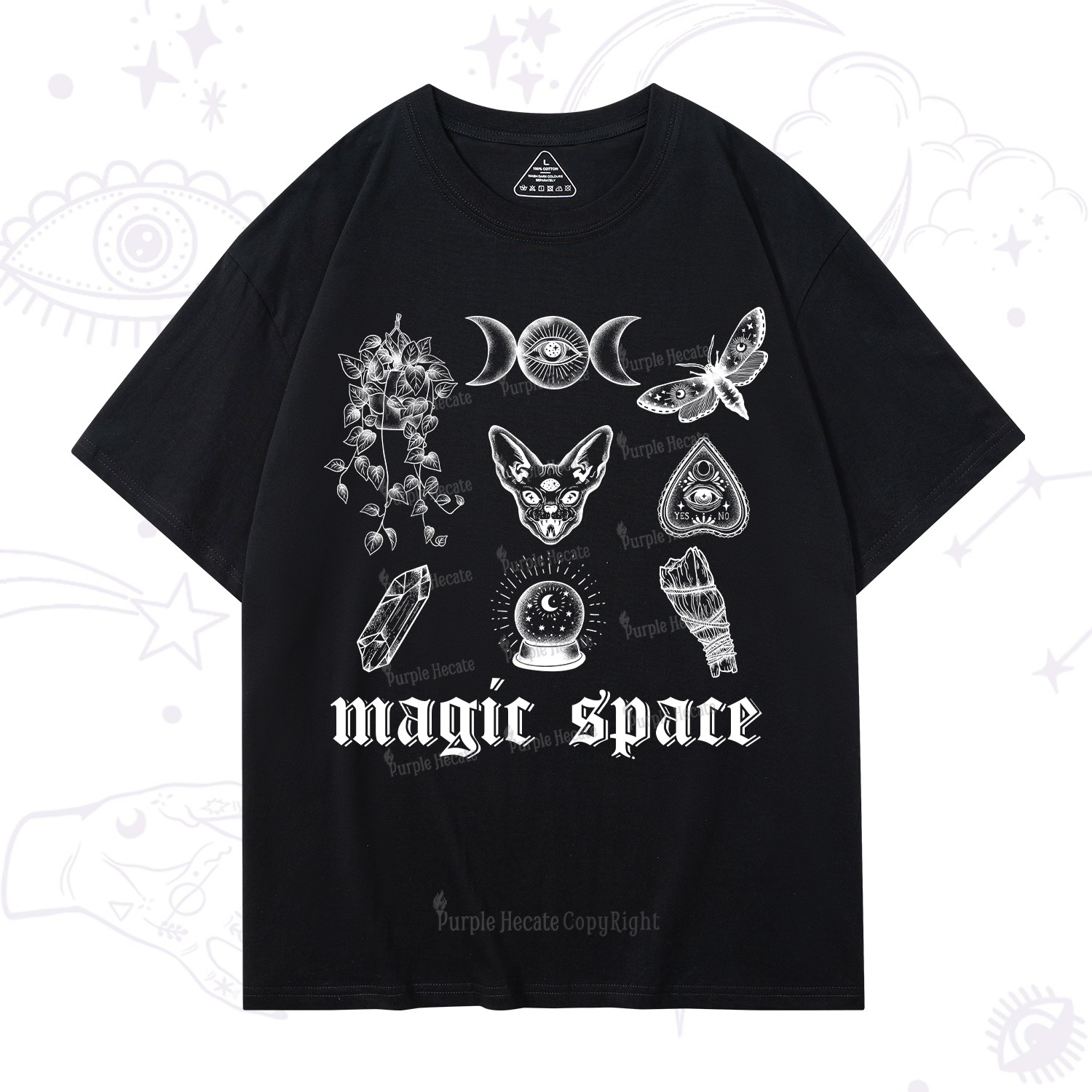 Purplehecate Magic Space T-Shirt