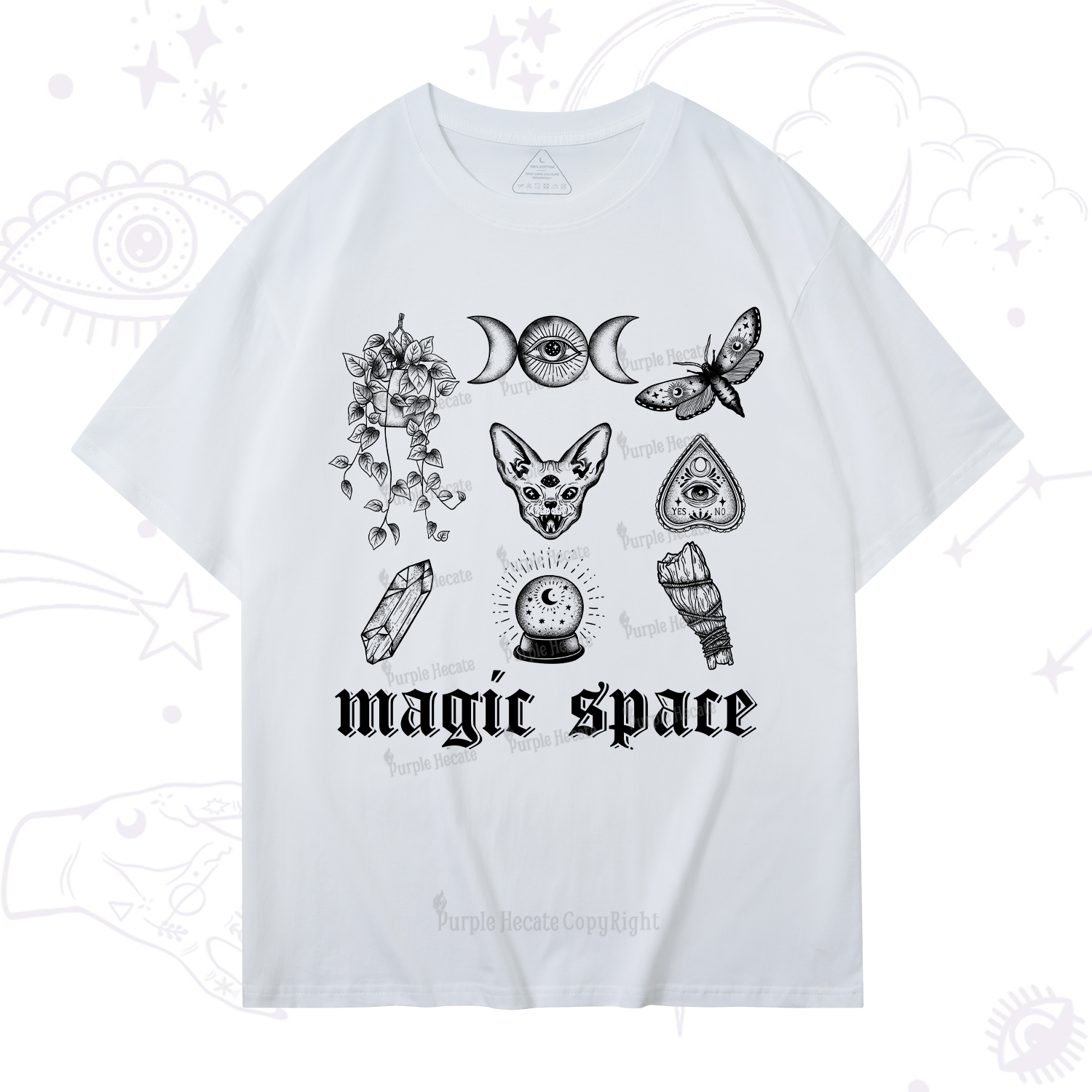 Purplehecate Magic Space T-Shirt