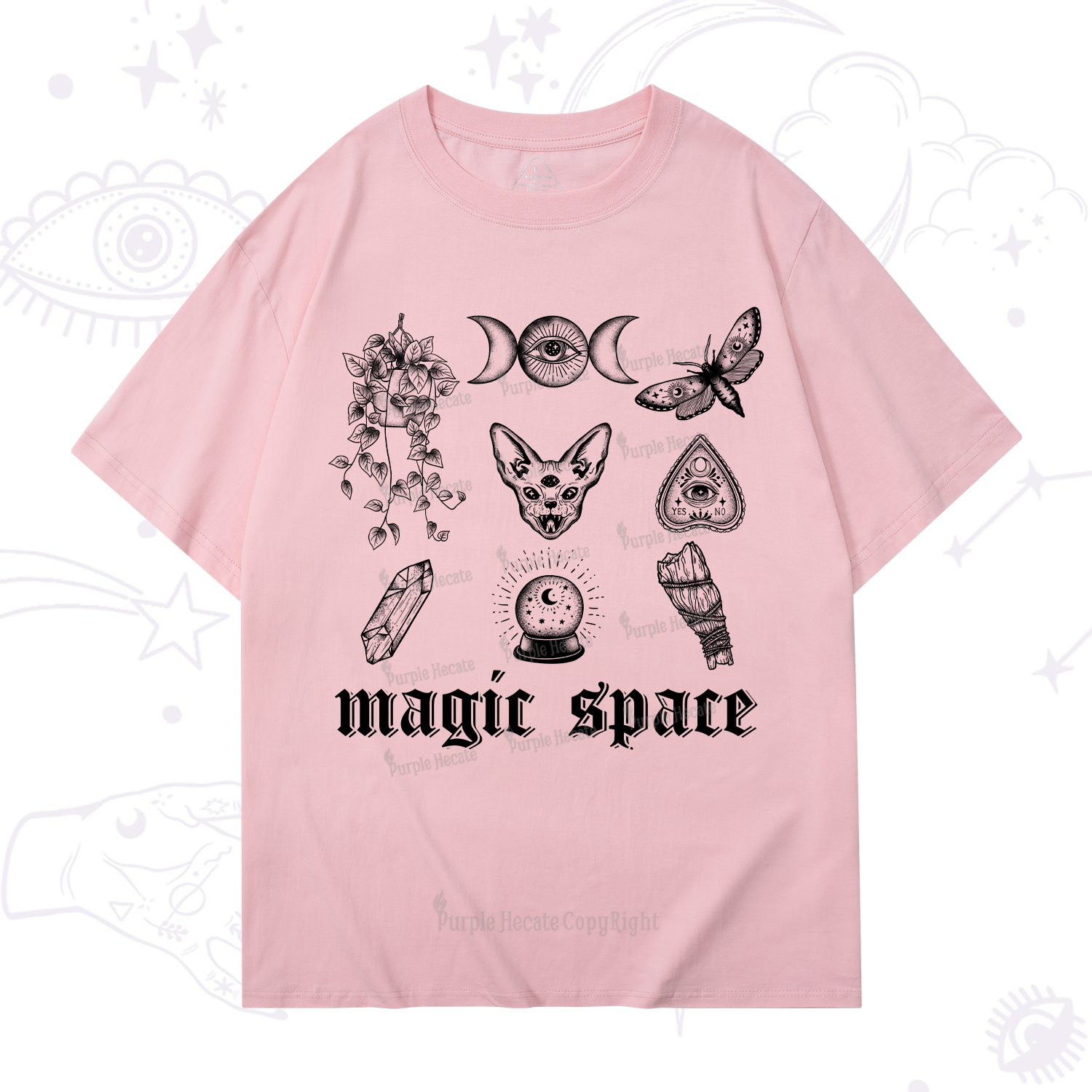 Purplehecate Magic Space T-Shirt
