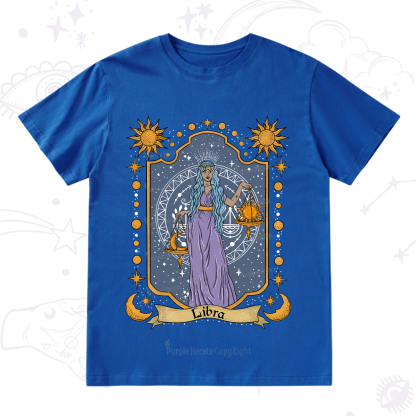 Purplehecate Libra Zodiac T-Shirt