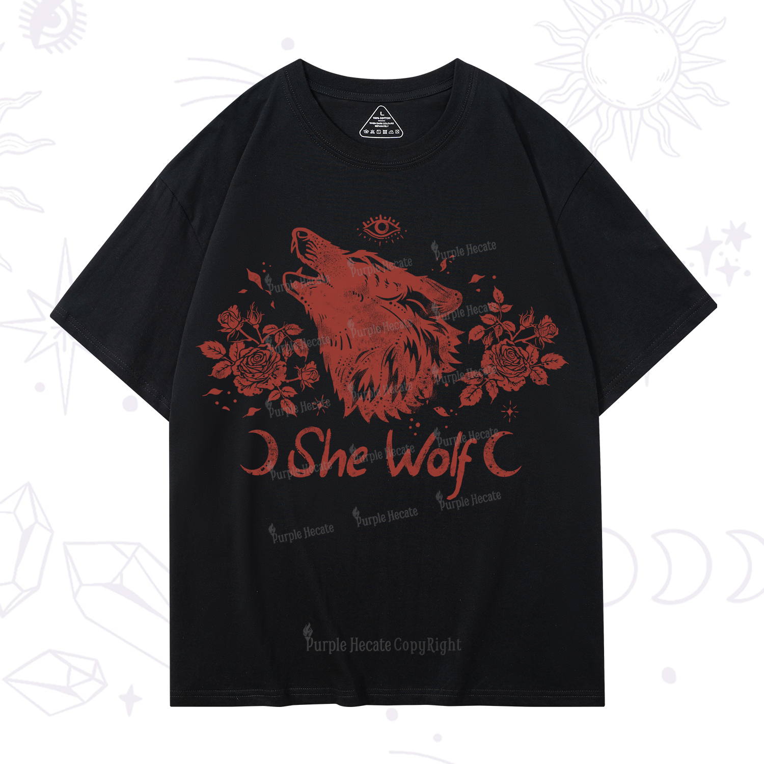 Purplehecate She Wolf T-Shirt