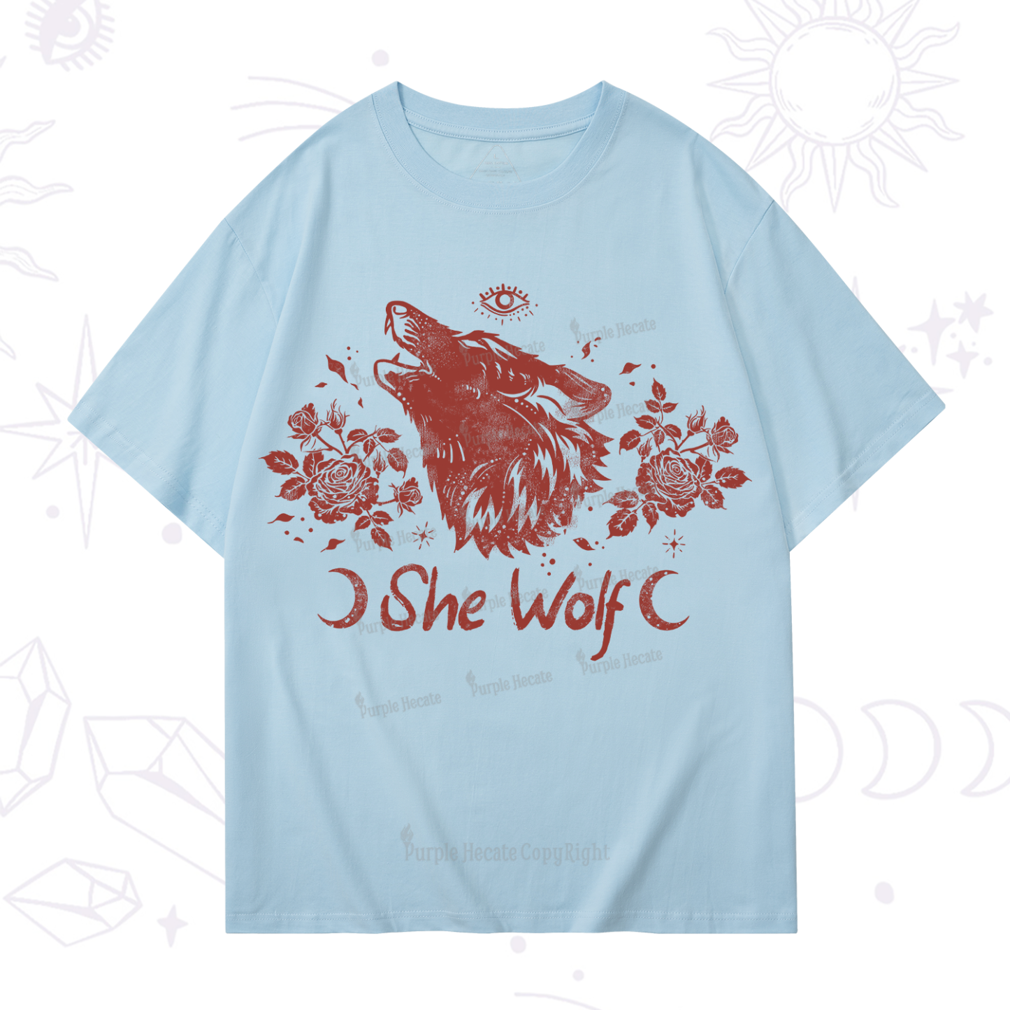 Purplehecate She Wolf T-Shirt