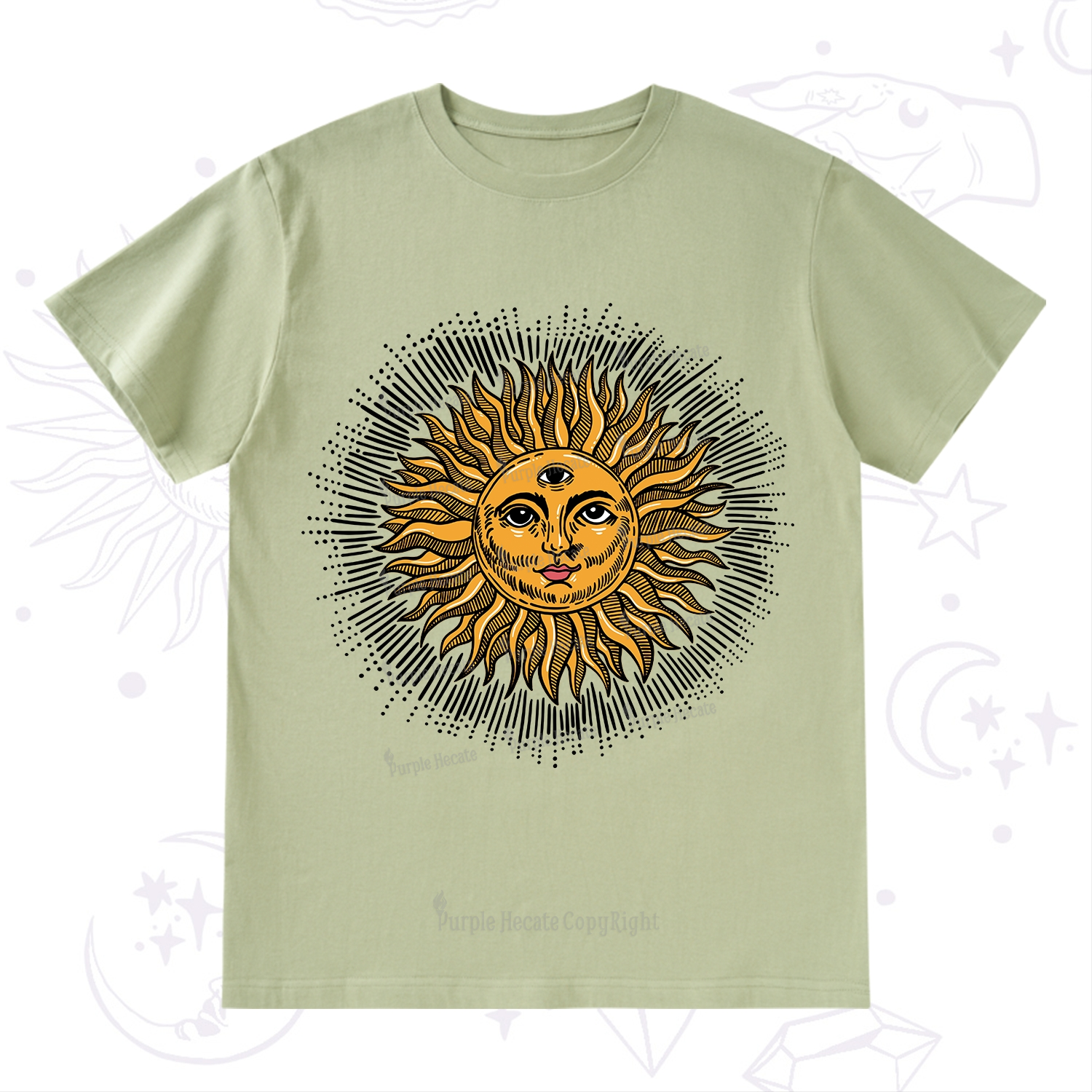 Purplehecate Sat Nam T-Shirt