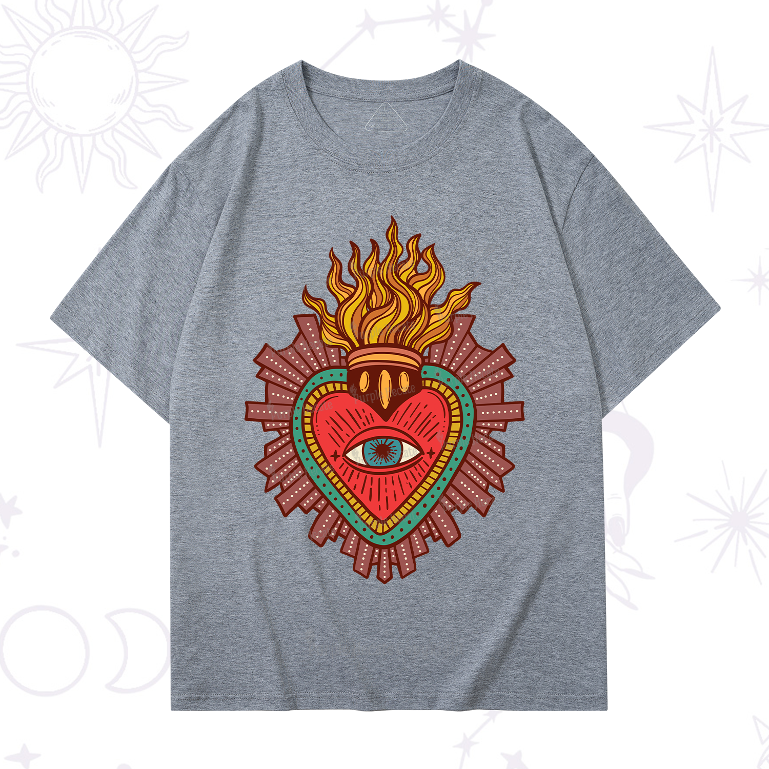 Purplehecate Sacred Heart T-Shirt