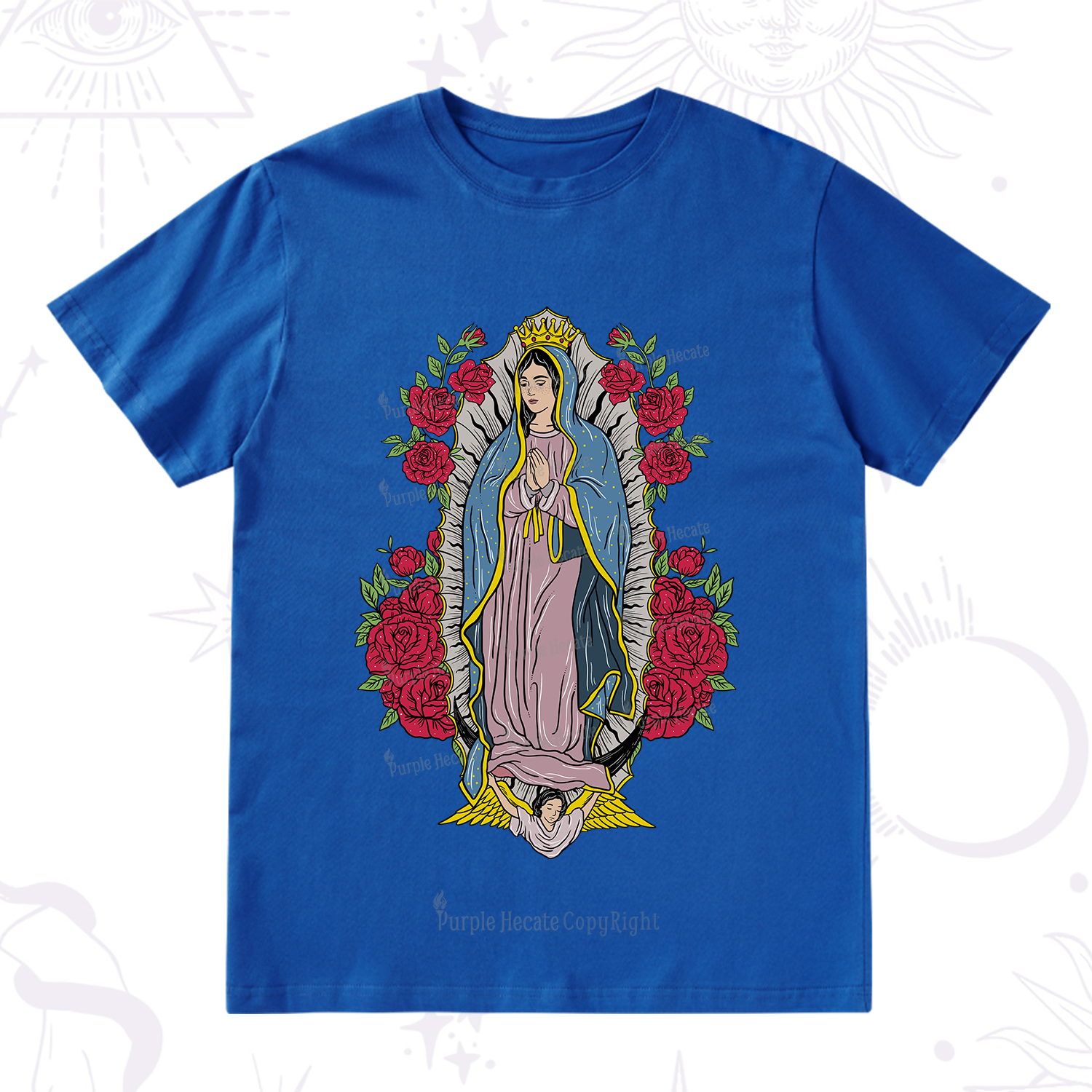 Purplehecate Mother Mary T-Shirt