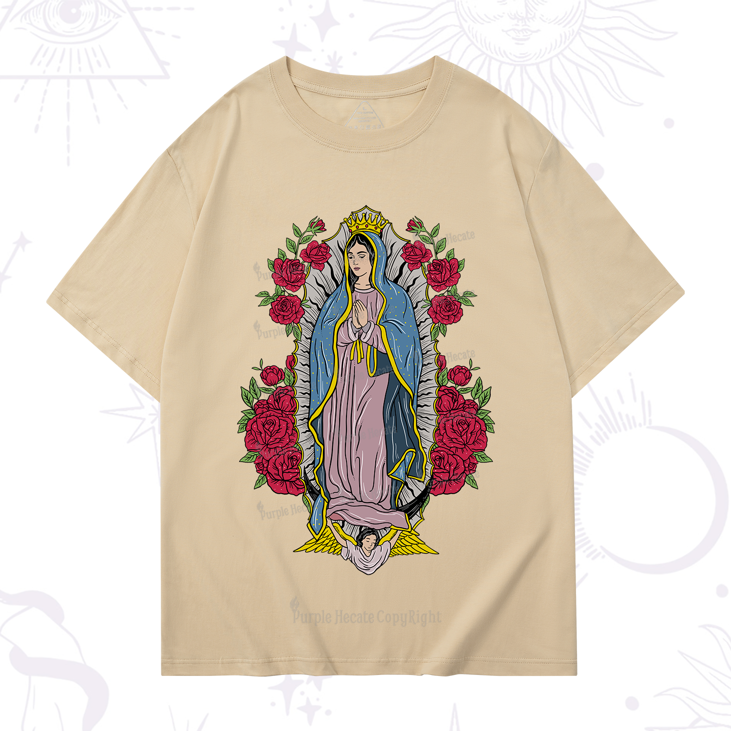Purplehecate Mother Mary T-Shirt