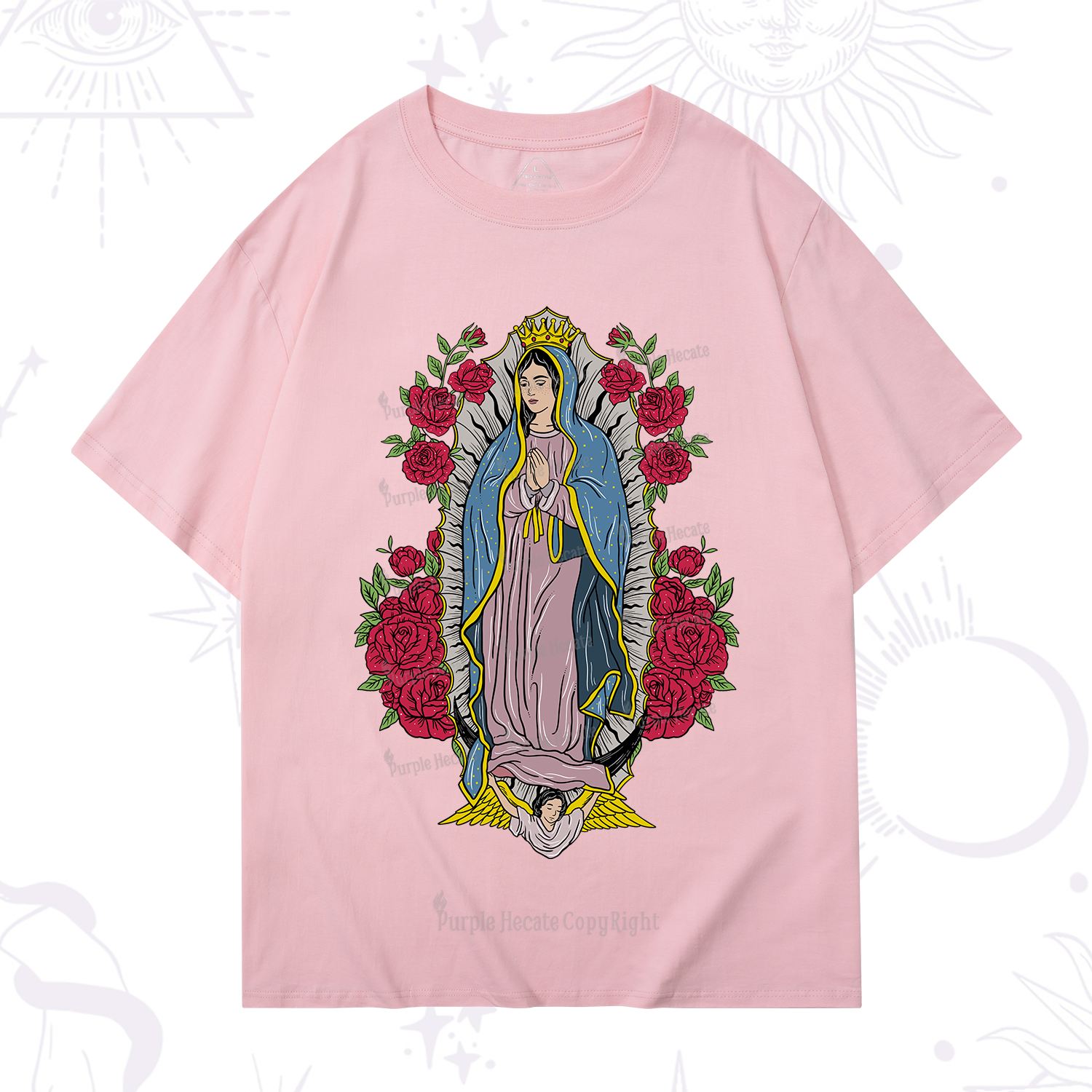 Purplehecate Mother Mary T-Shirt