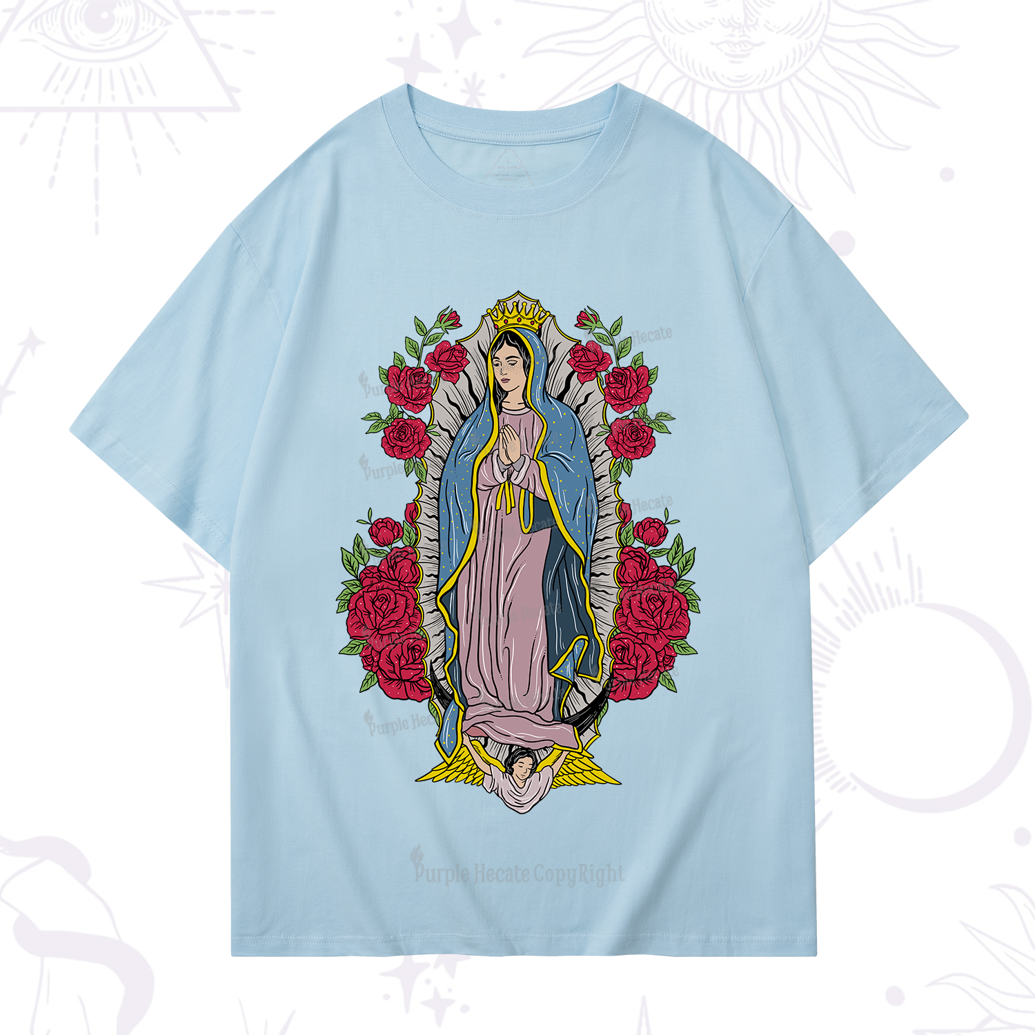 Purplehecate Mother Mary T-Shirt