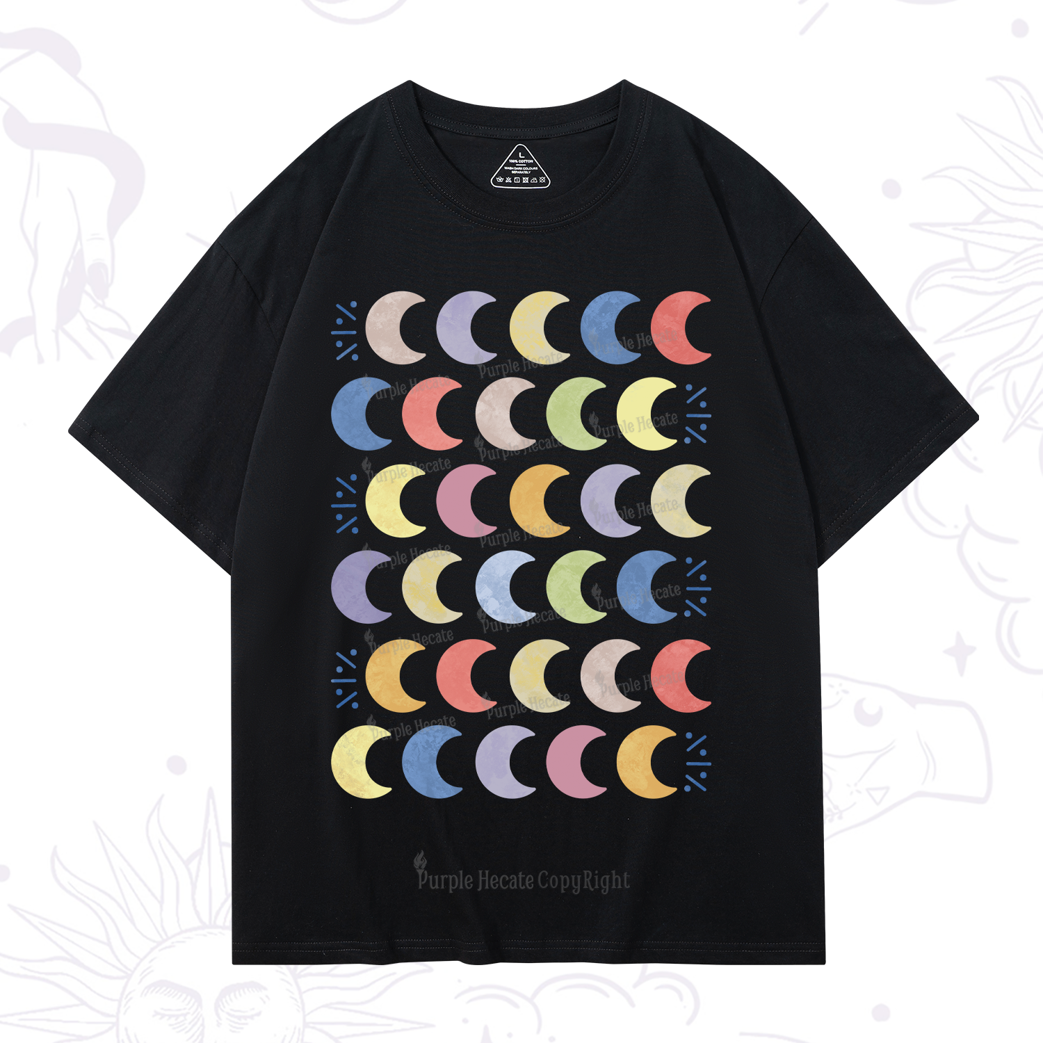 Purplehecate Every Phase Of Me T-Shirt