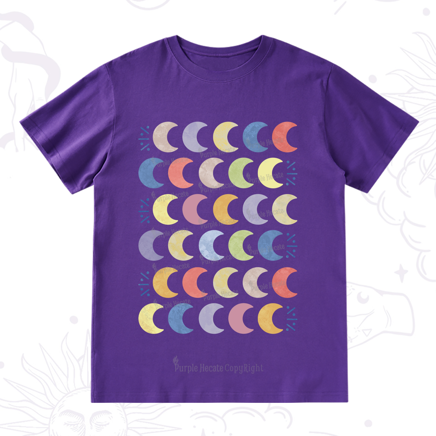 Purplehecate Every Phase Of Me T-Shirt