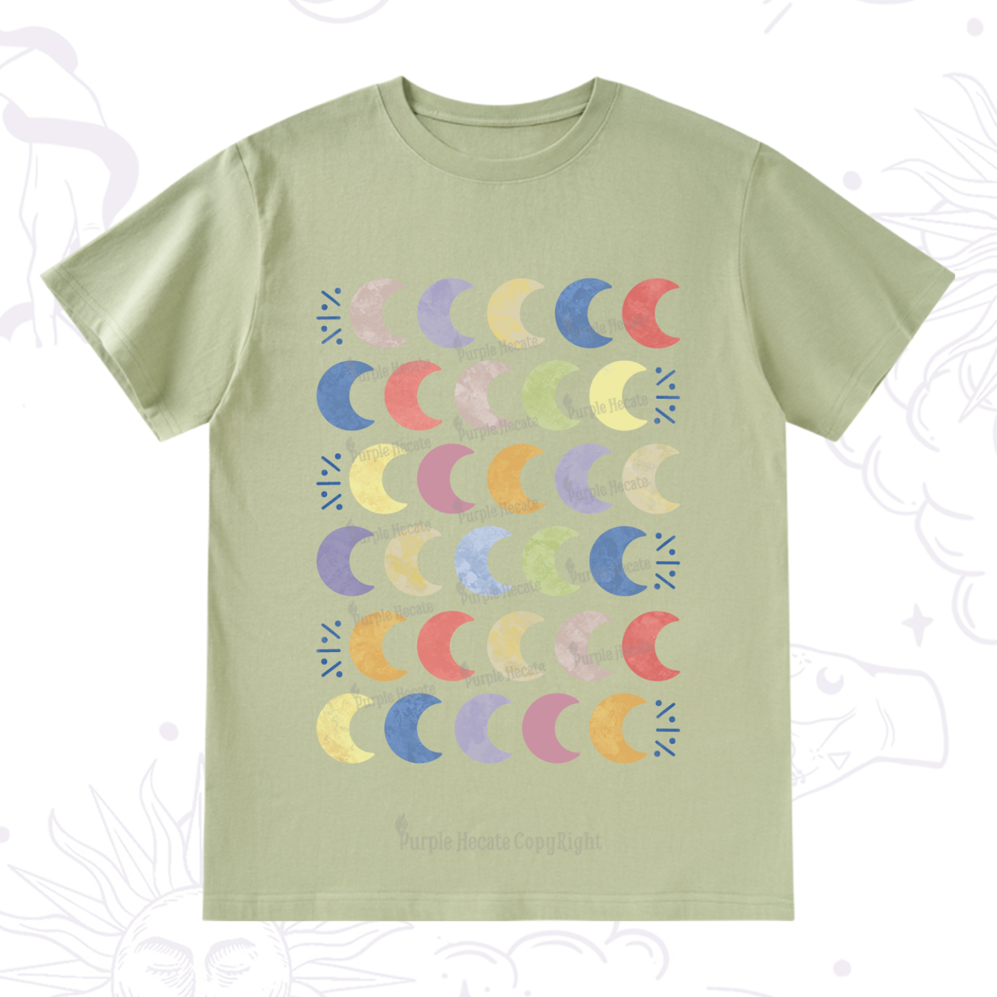 Purplehecate Every Phase Of Me T-Shirt