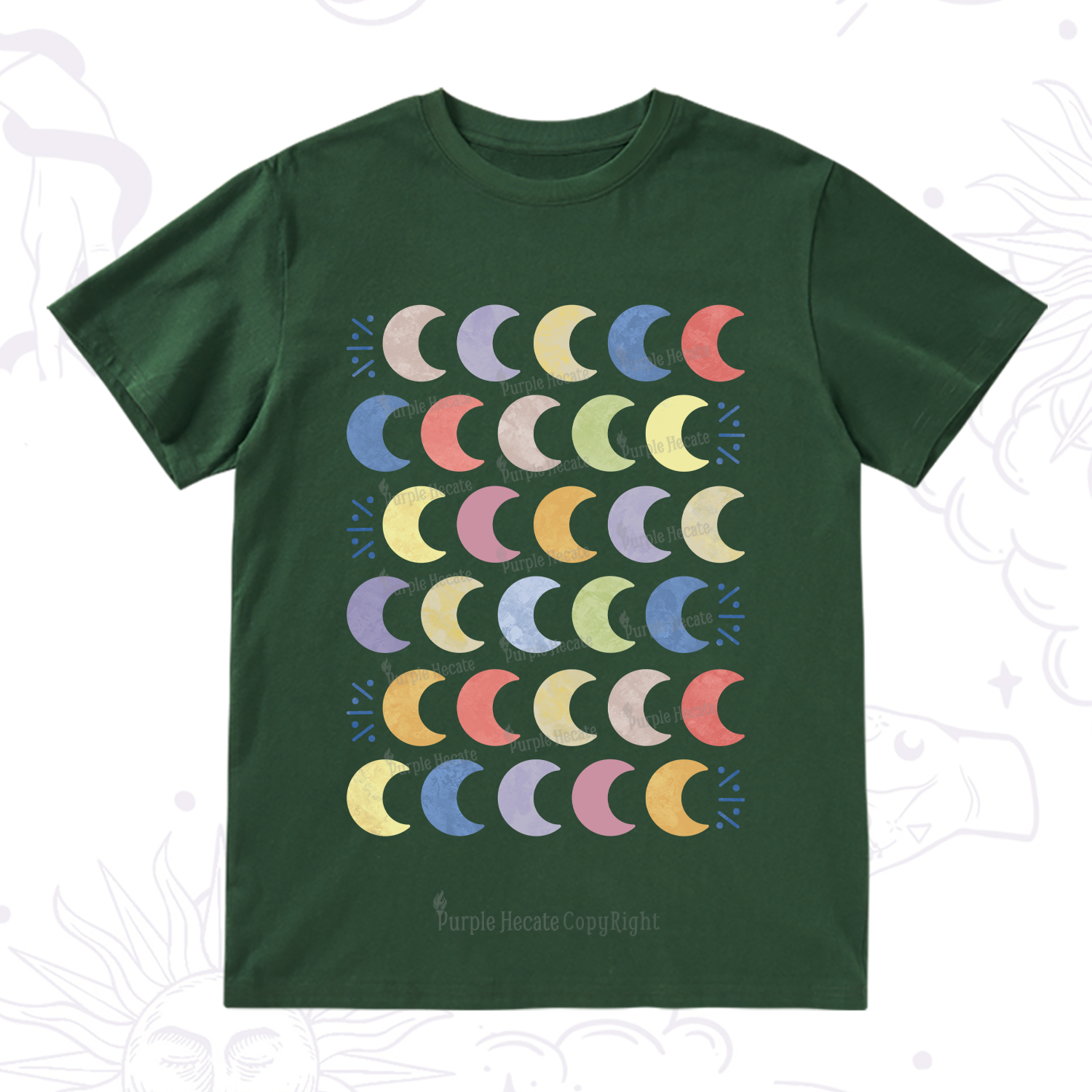 Purplehecate Every Phase Of Me T-Shirt