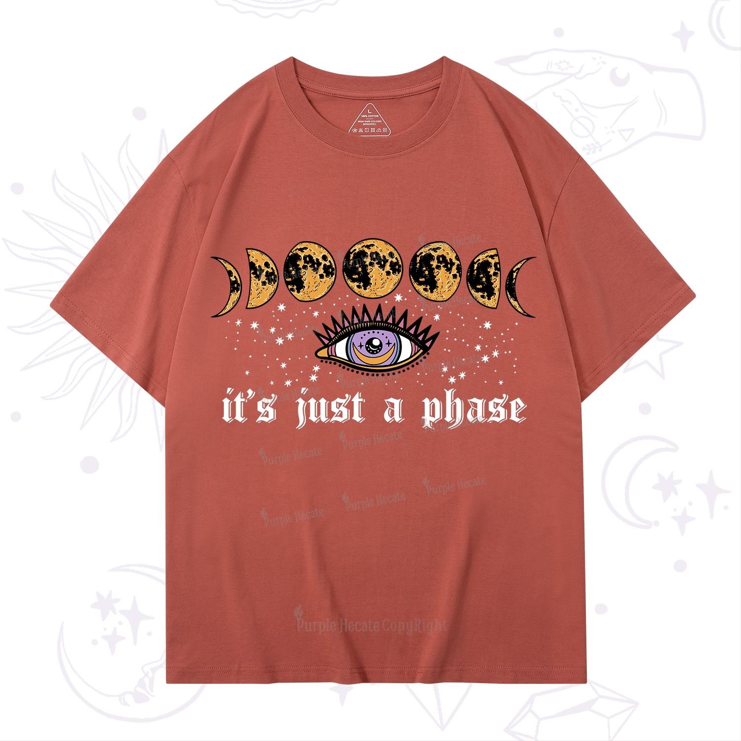 Purplehecate It's Just A Phase T-Shirt