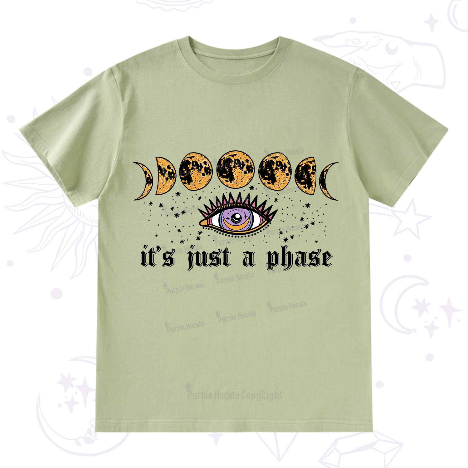 Purplehecate It's Just A Phase T-Shirt