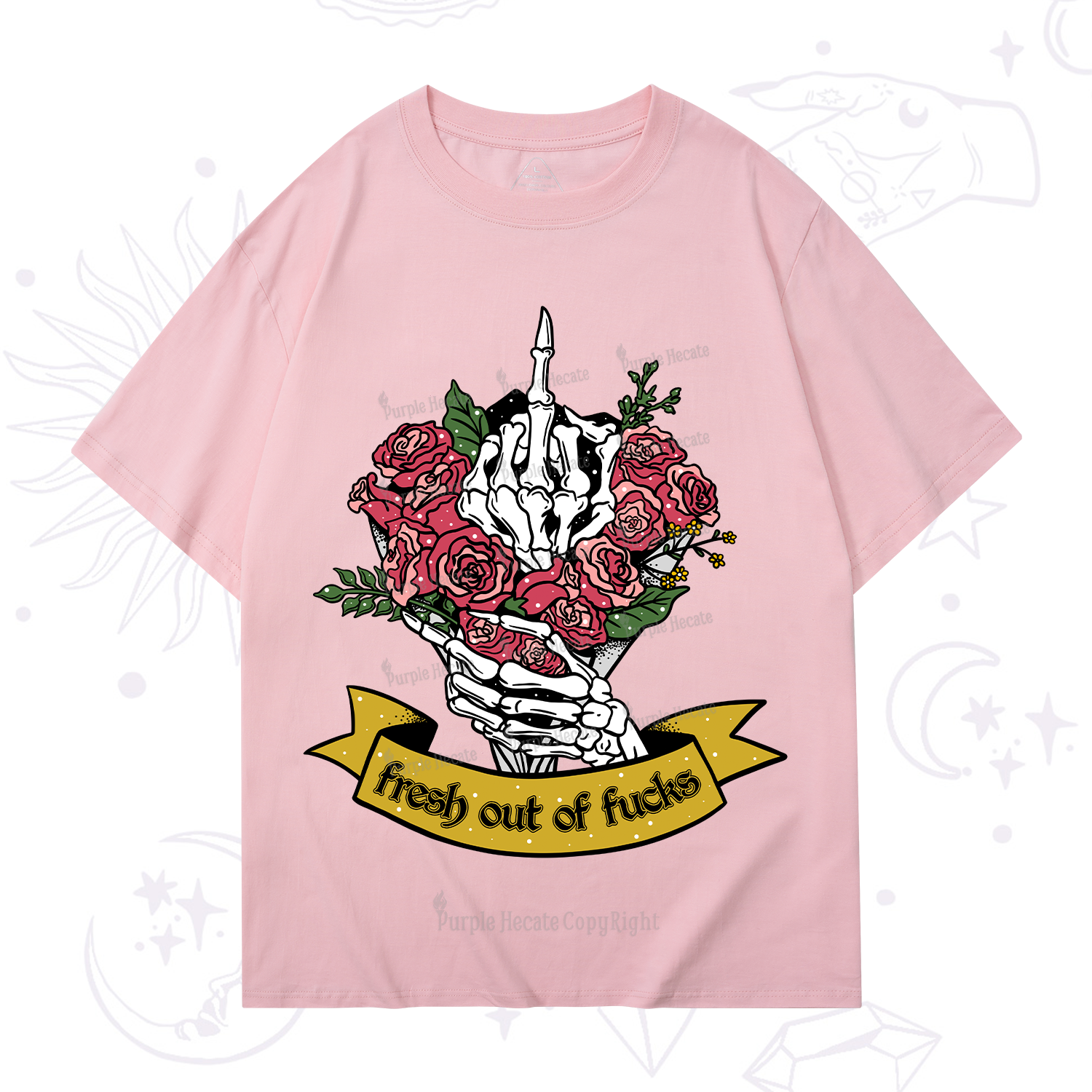 Purplehecate Fresh Out Of Fucks T-Shirt