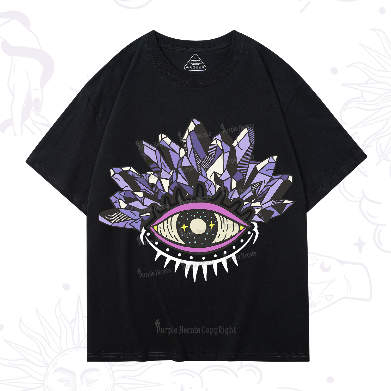 Purplehecate Crystal Eye T-Shirt