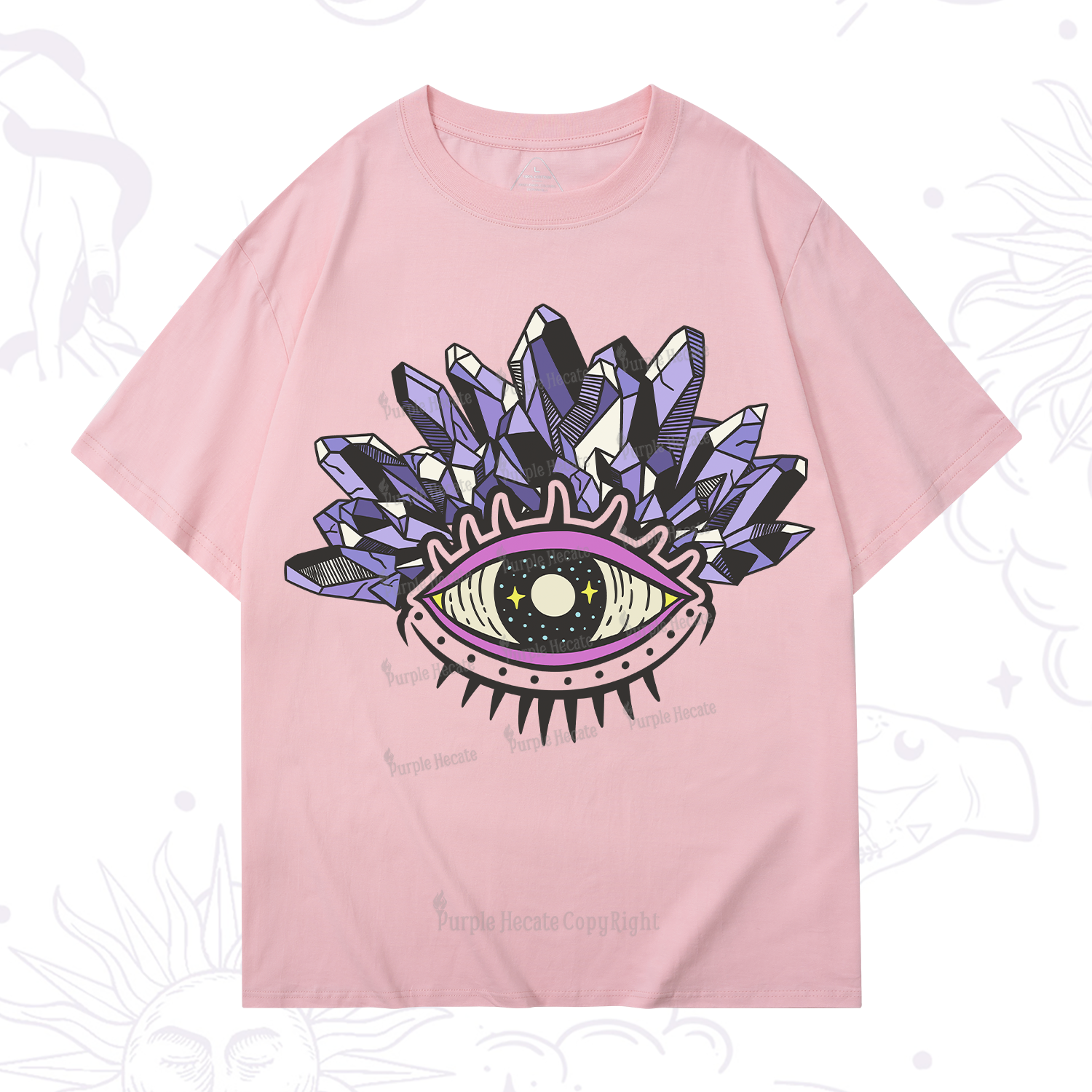 Purplehecate Crystal Eye T-Shirt