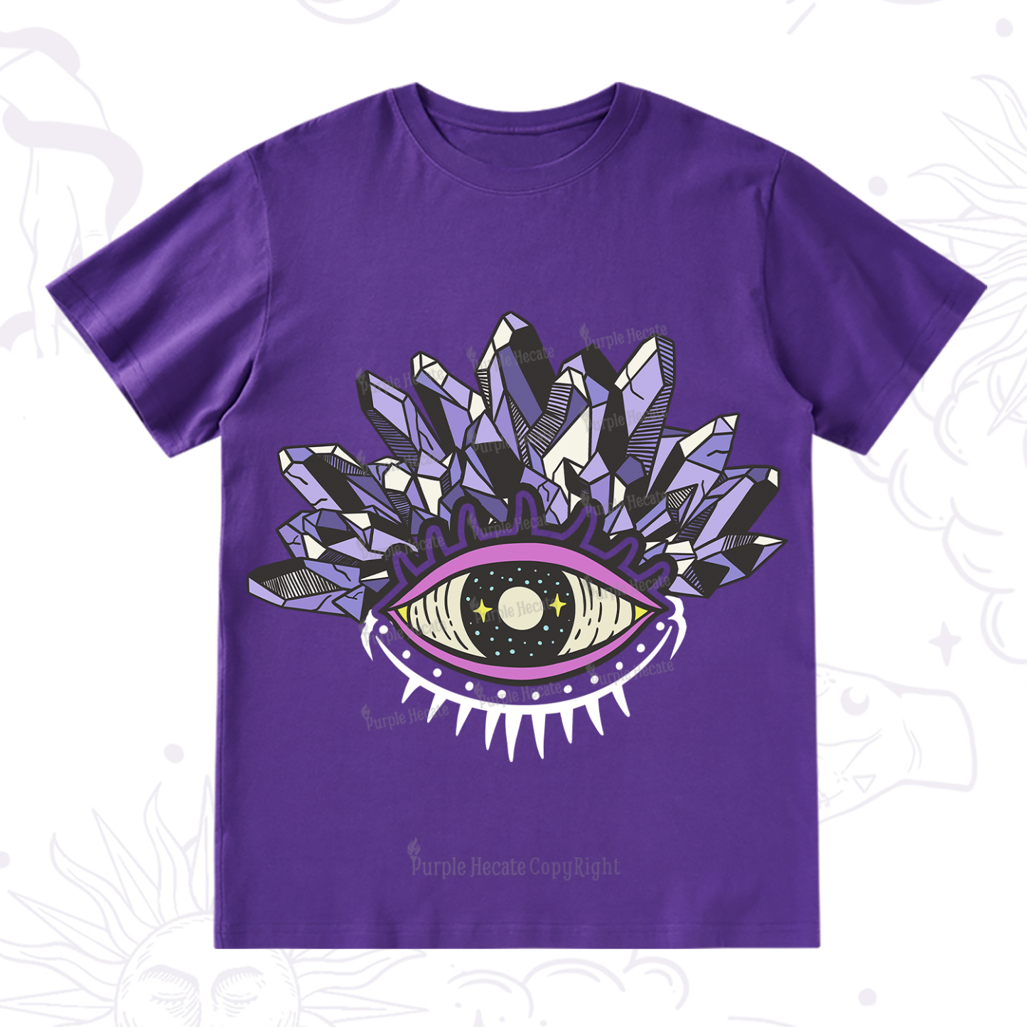 Purplehecate Crystal Eye T-Shirt