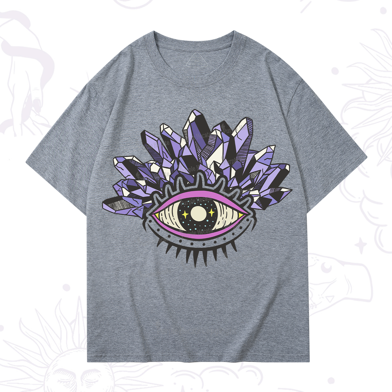 Purplehecate Crystal Eye T-Shirt
