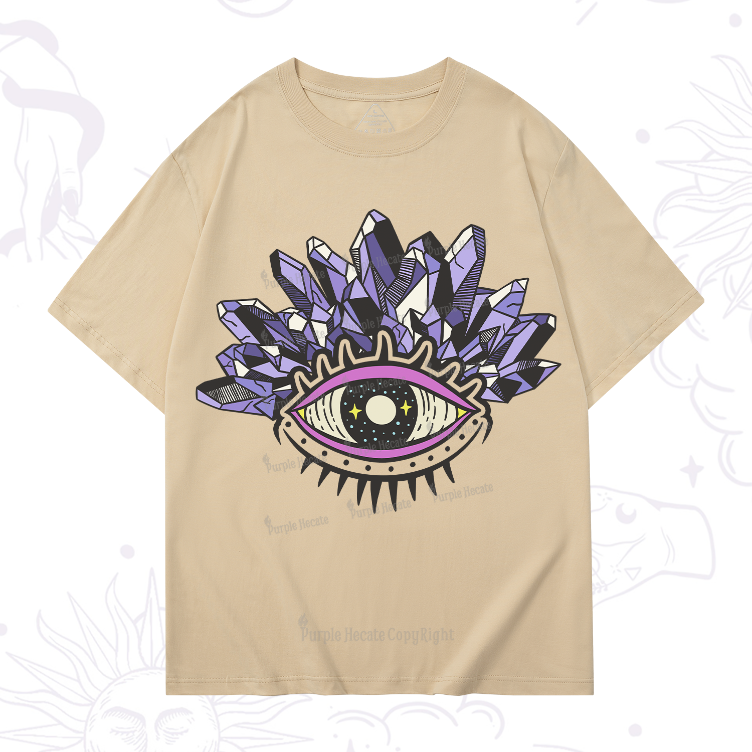 Purplehecate Crystal Eye T-Shirt