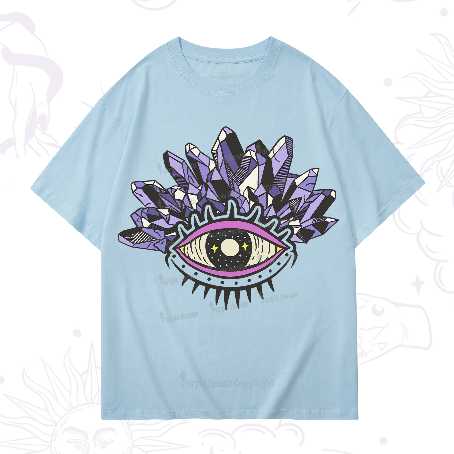 Purplehecate Crystal Eye T-Shirt