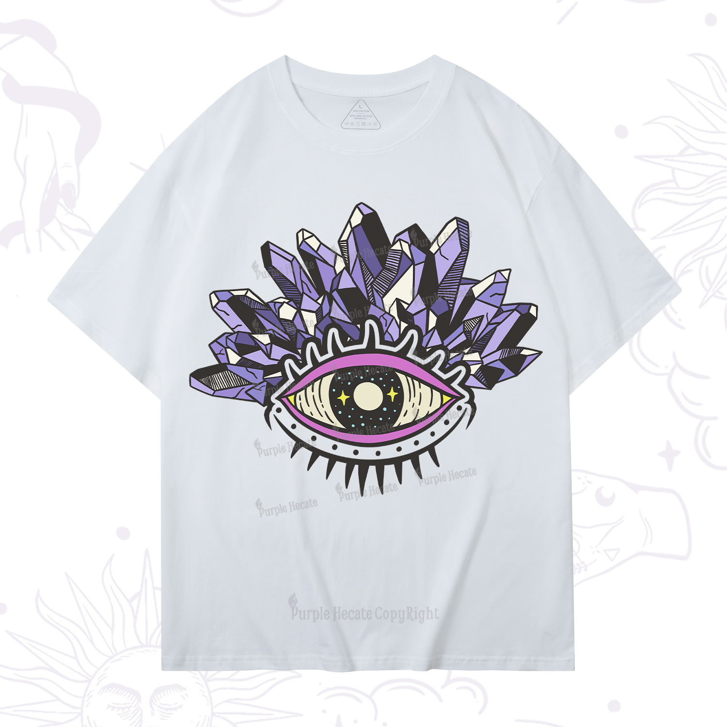 Purplehecate Crystal Eye T-Shirt