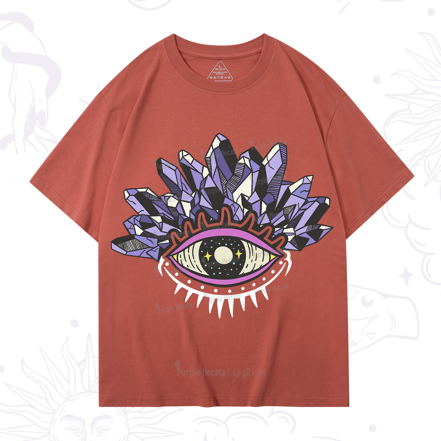 Purplehecate Crystal Eye T-Shirt
