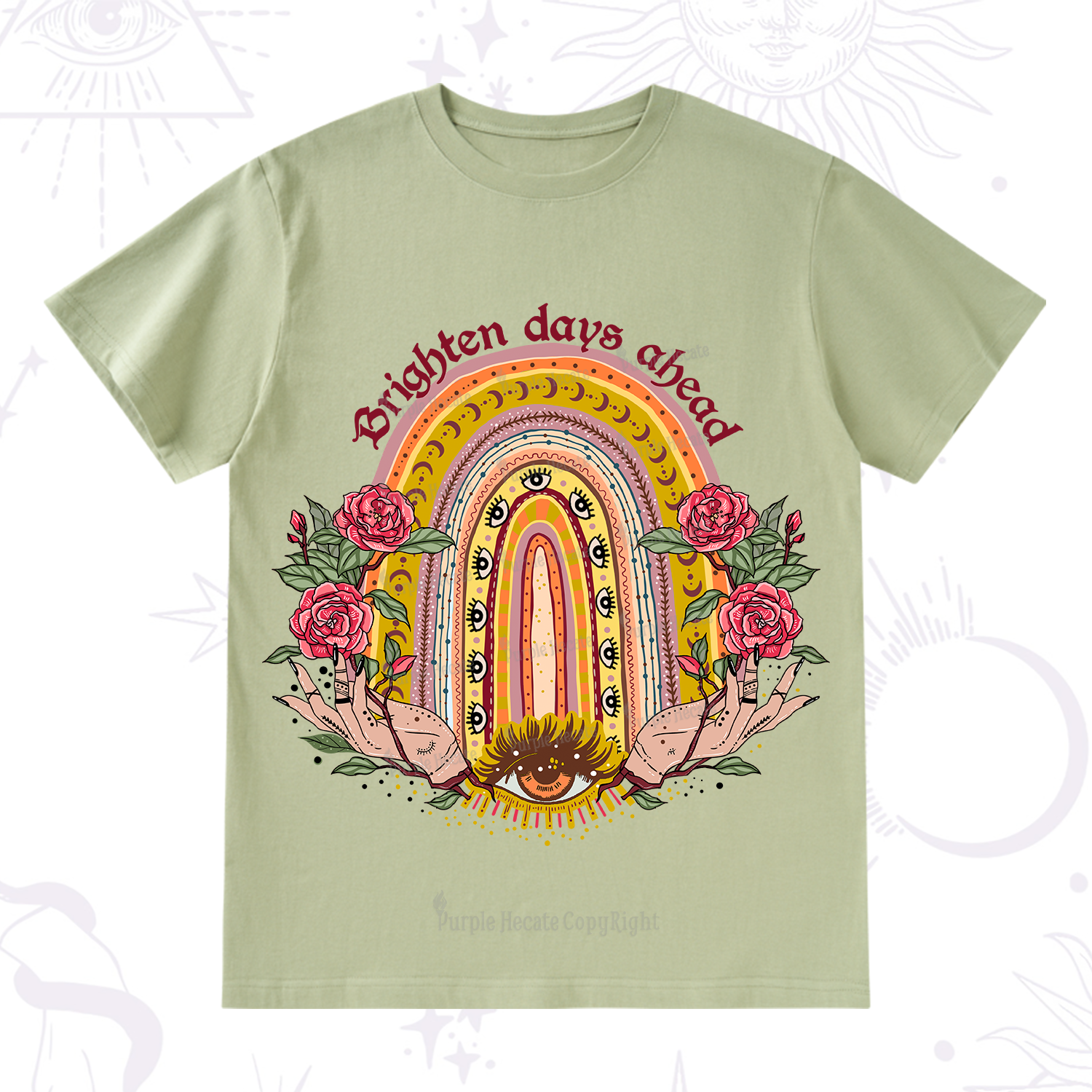Purplehecate Brighten Days Ahead T-Shirt