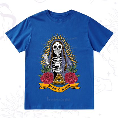 Purplehecate Blessed And Stressed T-Shirt