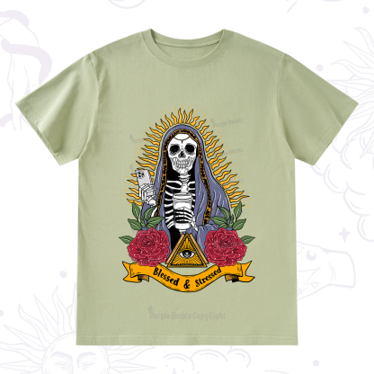 Purplehecate Blessed And Stressed T-Shirt