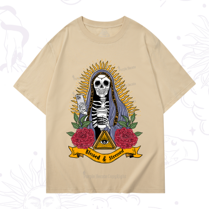 Purplehecate Blessed And Stressed T-Shirt