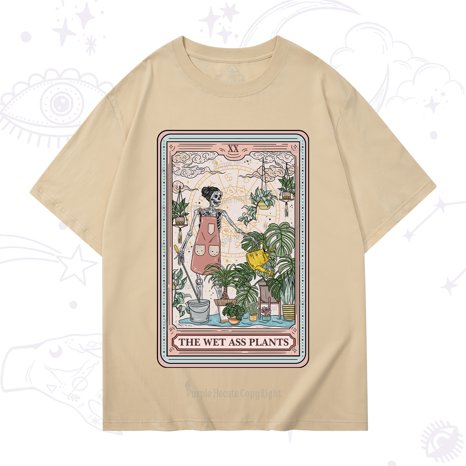 Purplehecate The Wet Ass Plants Tarot T-Shirt