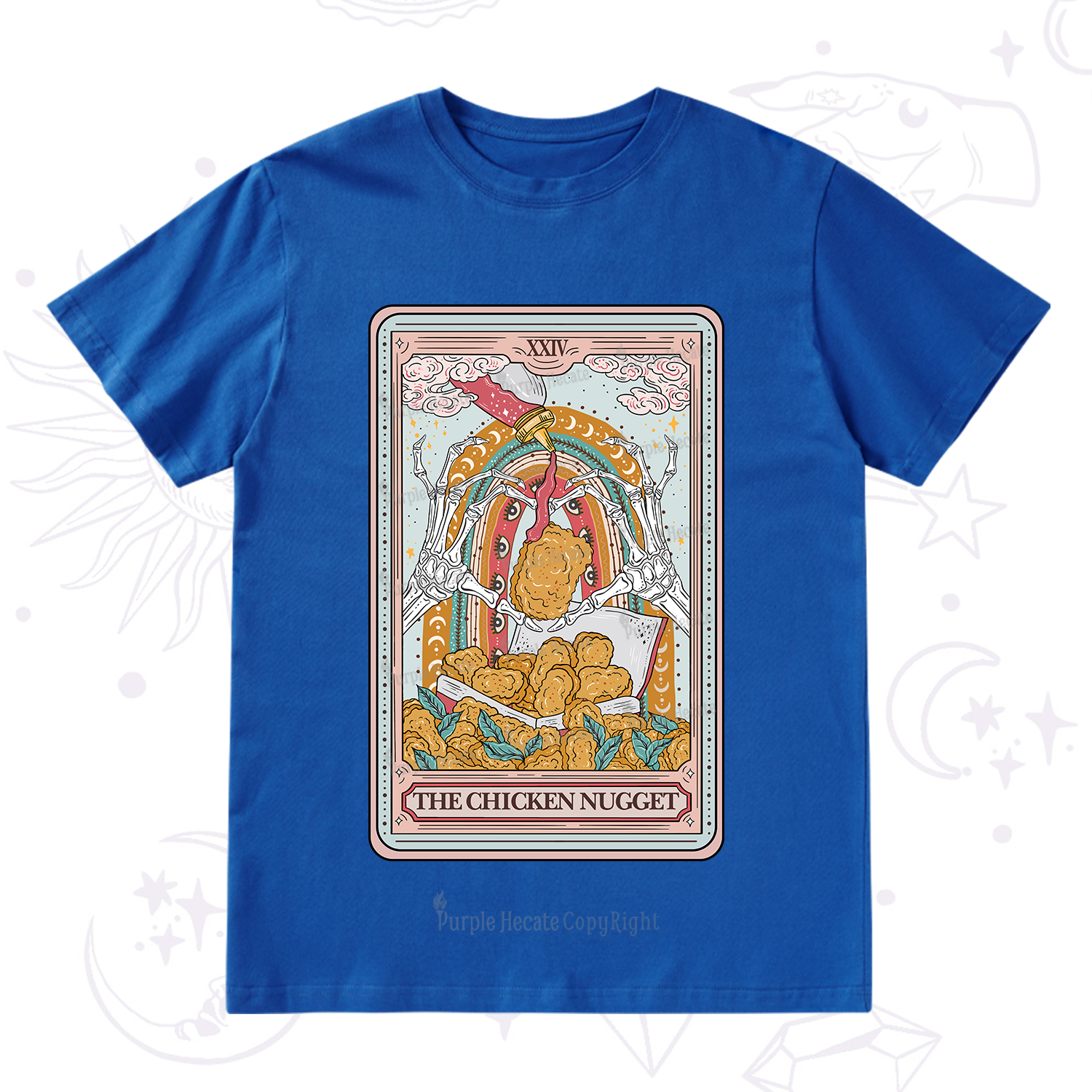 Purplehecate The Chicken Nugget Tarot T-Shirt