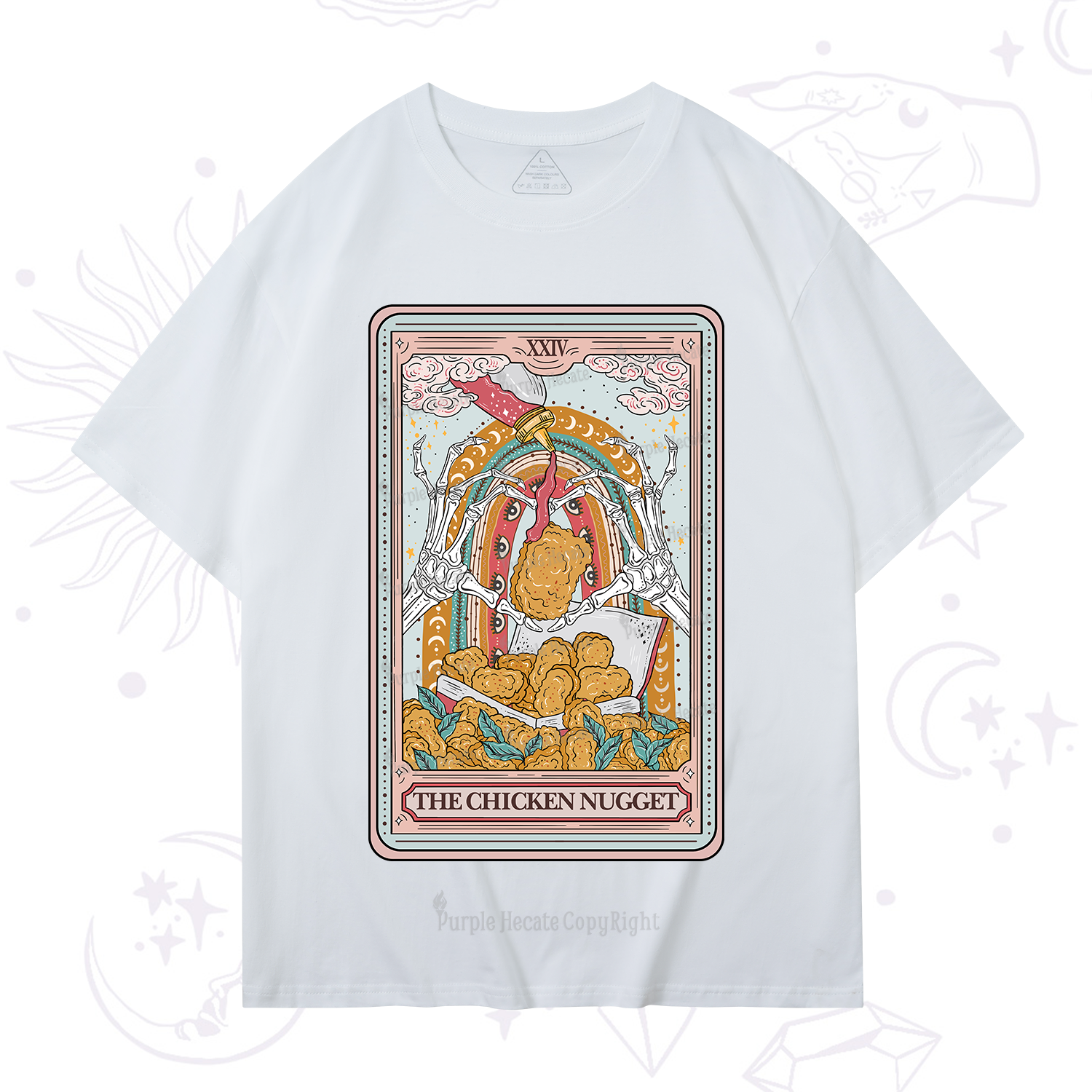 Purplehecate The Chicken Nugget Tarot T-Shirt