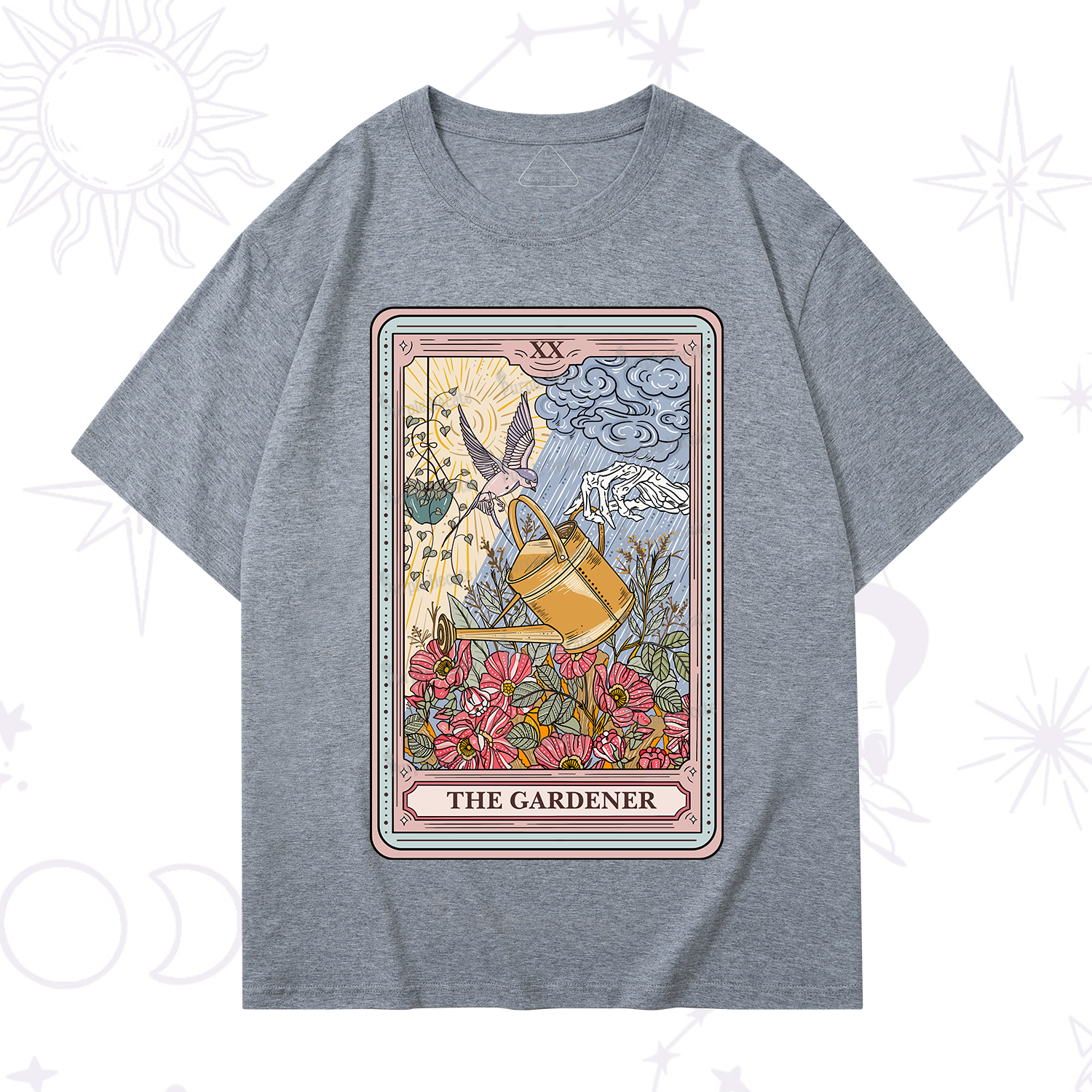 Purplehecate The Gardener Tarot T-Shirt