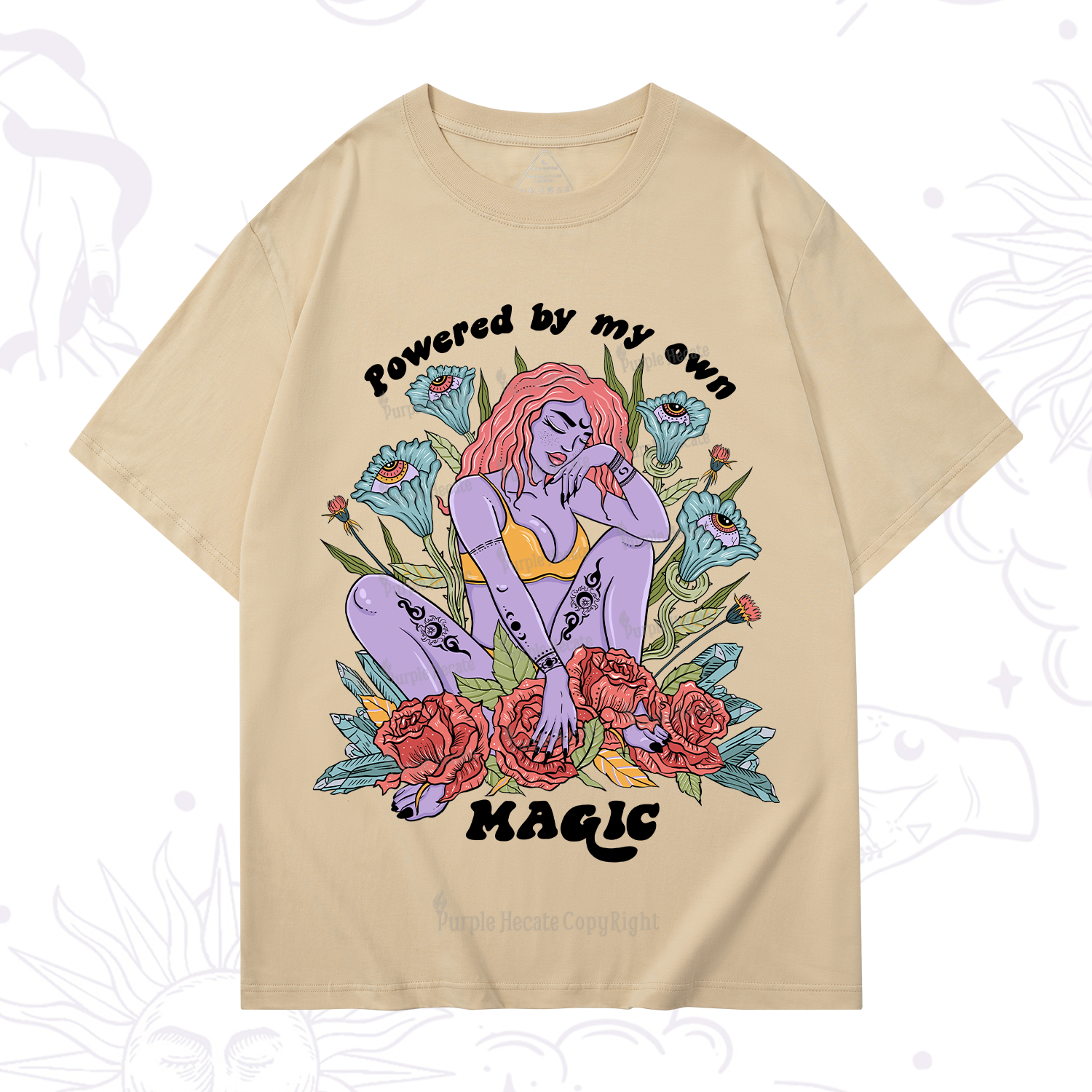 Purplehecate Powered By My Own Magic T-Shirt