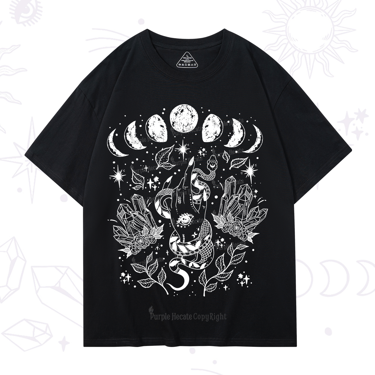 Purplehecate Reach For The Moon T-Shirt