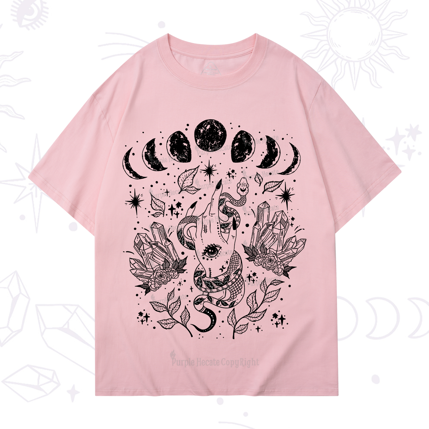 Purplehecate Reach For The Moon T-Shirt