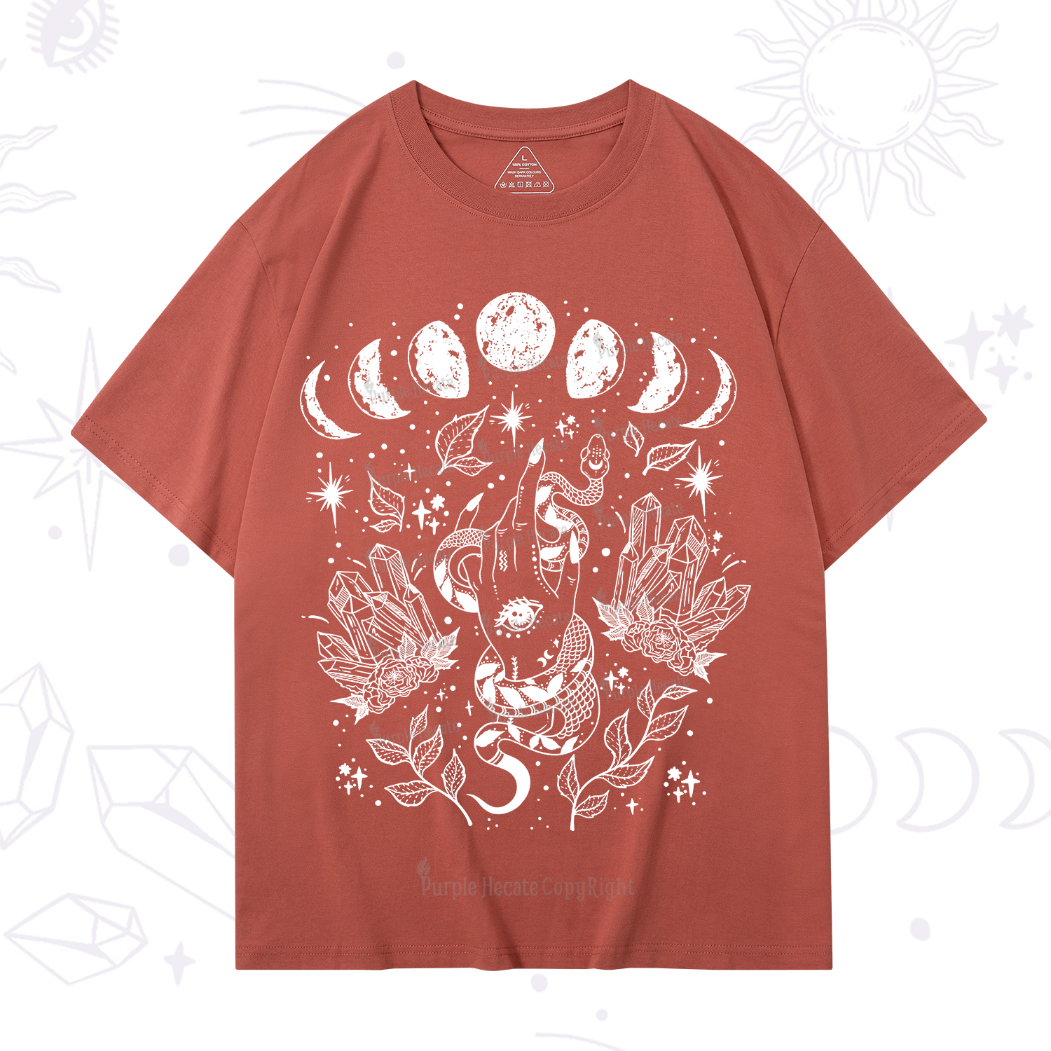 Purplehecate Reach For The Moon T-Shirt