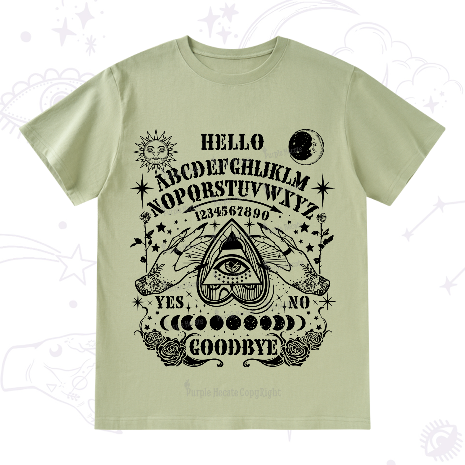 Purplehecate Hello Goodbye T-Shirt