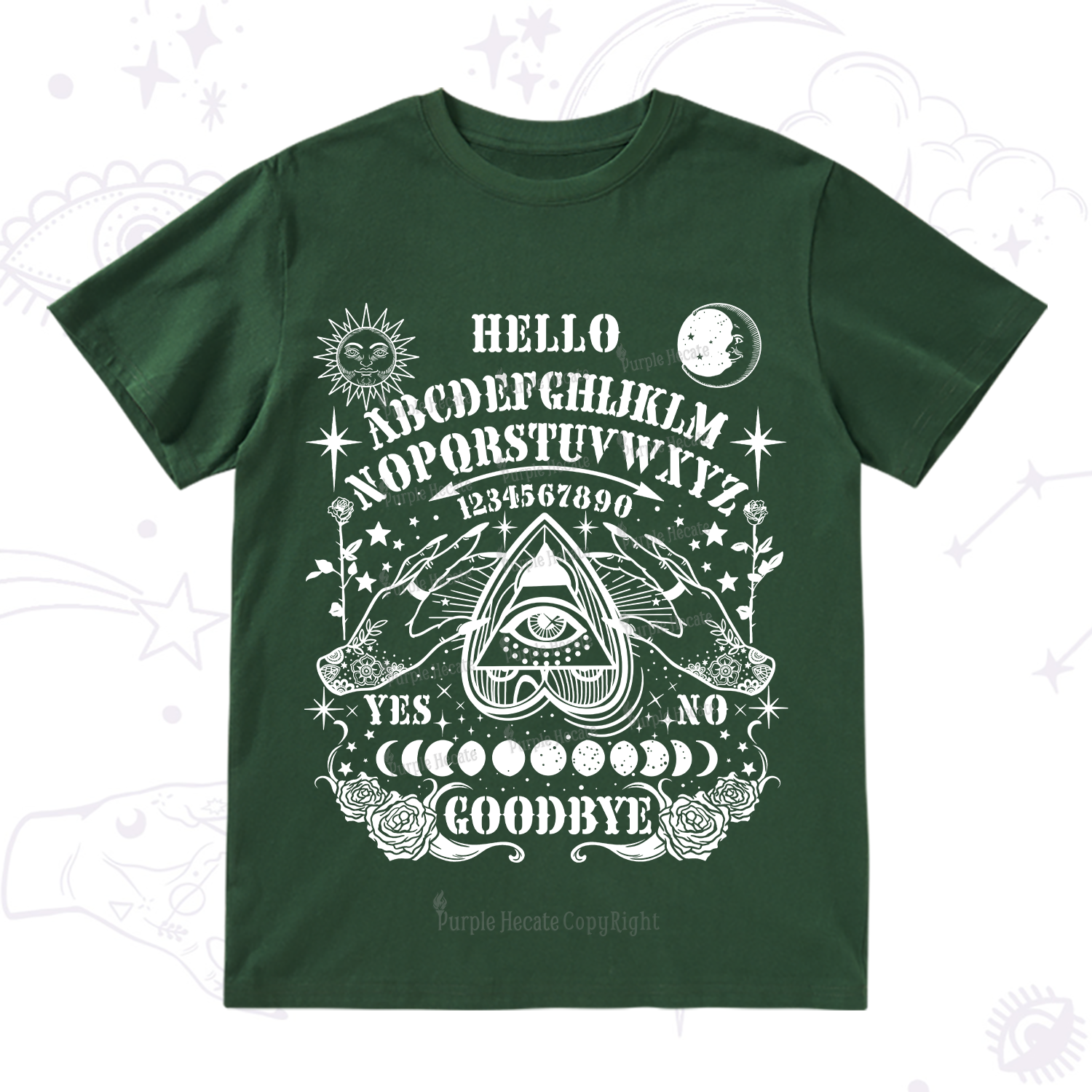 Purplehecate Hello Goodbye T-Shirt