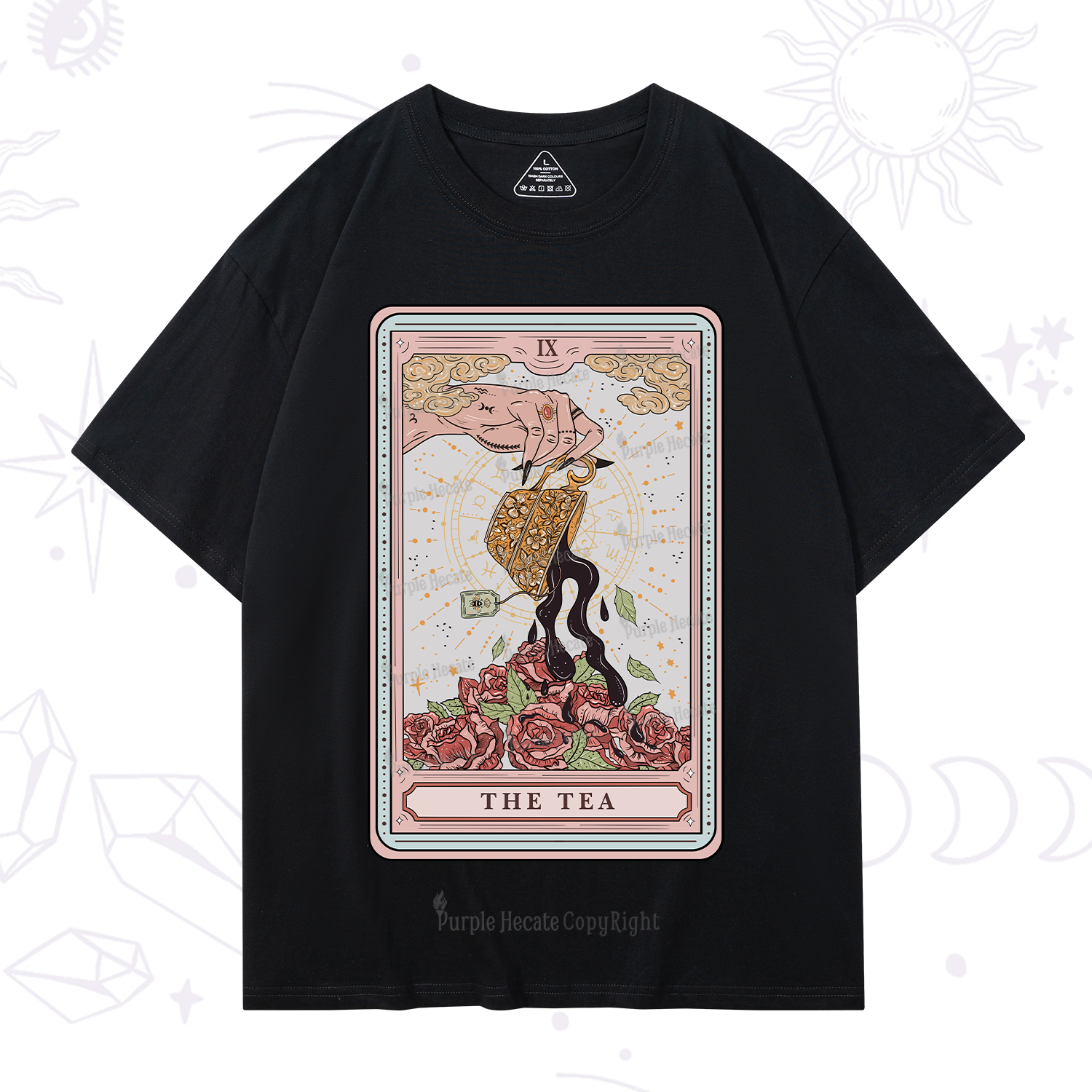Purplehecate The Tea Tarot T-Shirt