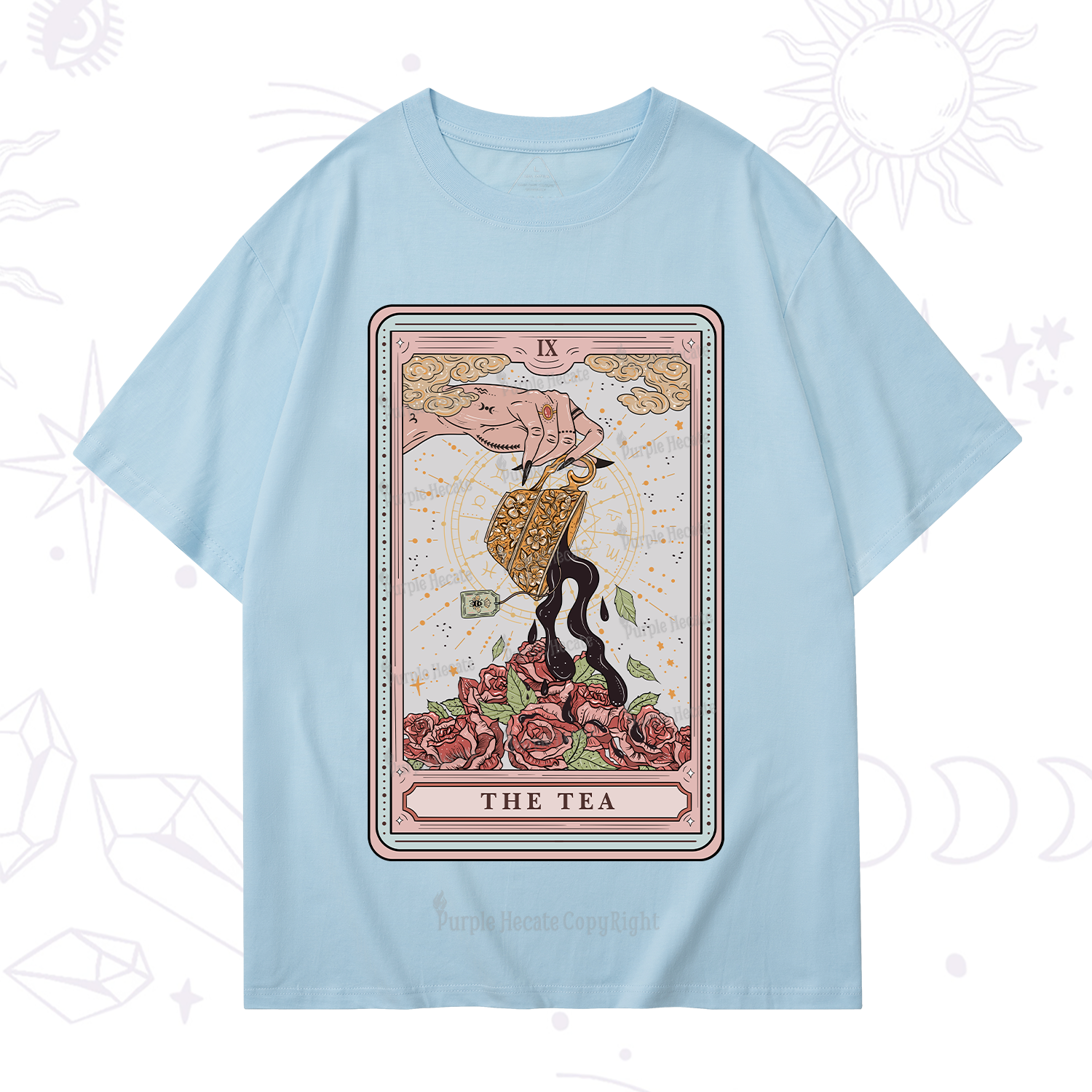 Purplehecate The Tea Tarot T-Shirt
