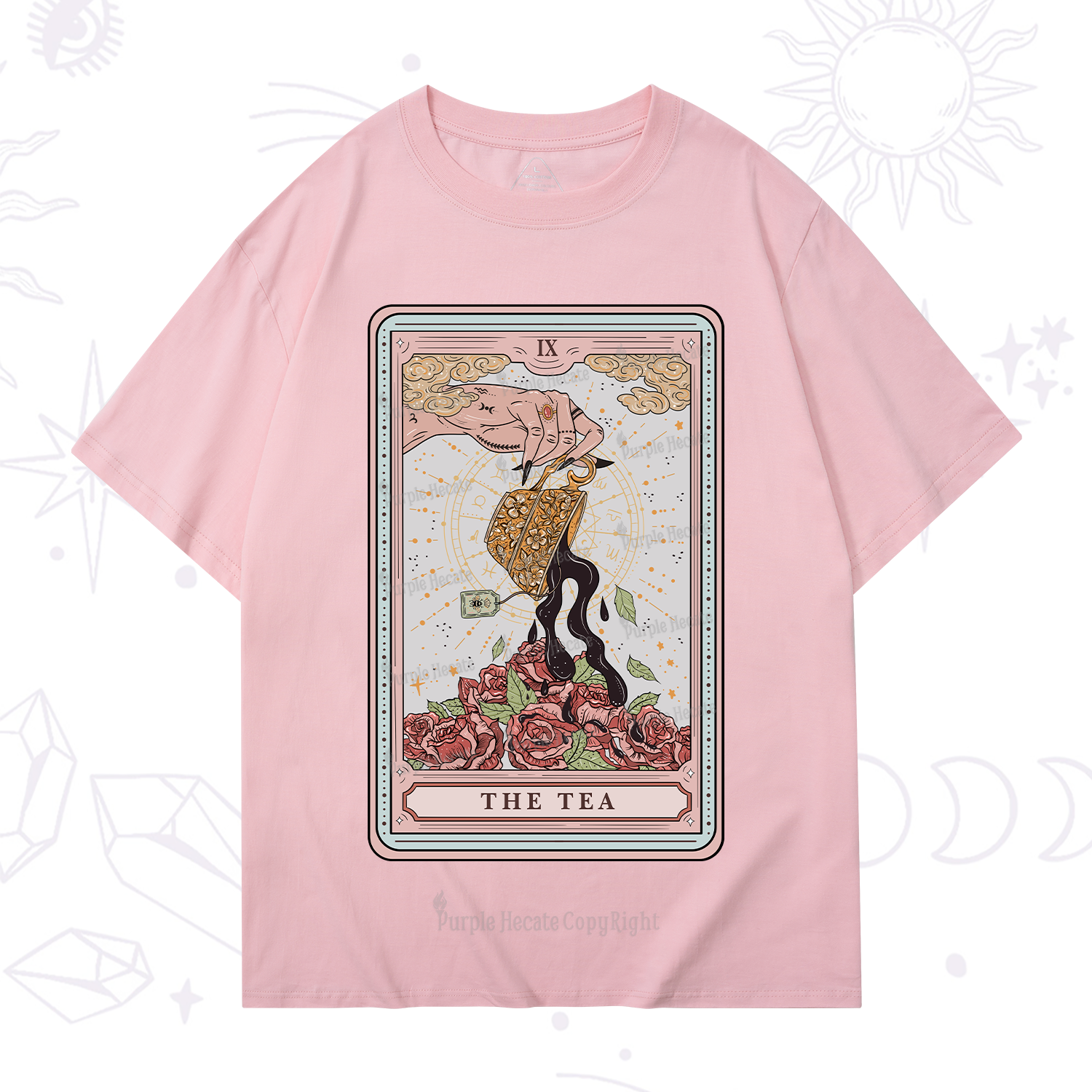Purplehecate The Tea Tarot T-Shirt