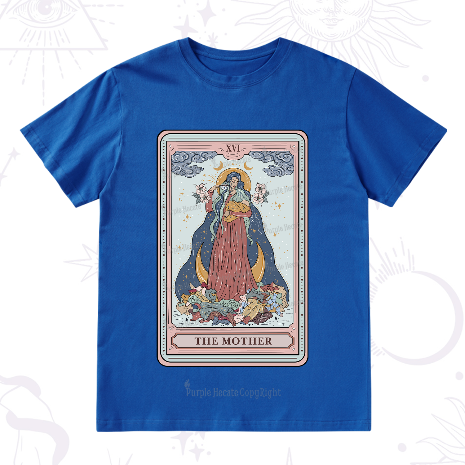 Purplehecate The Mother Tarot T-Shirt