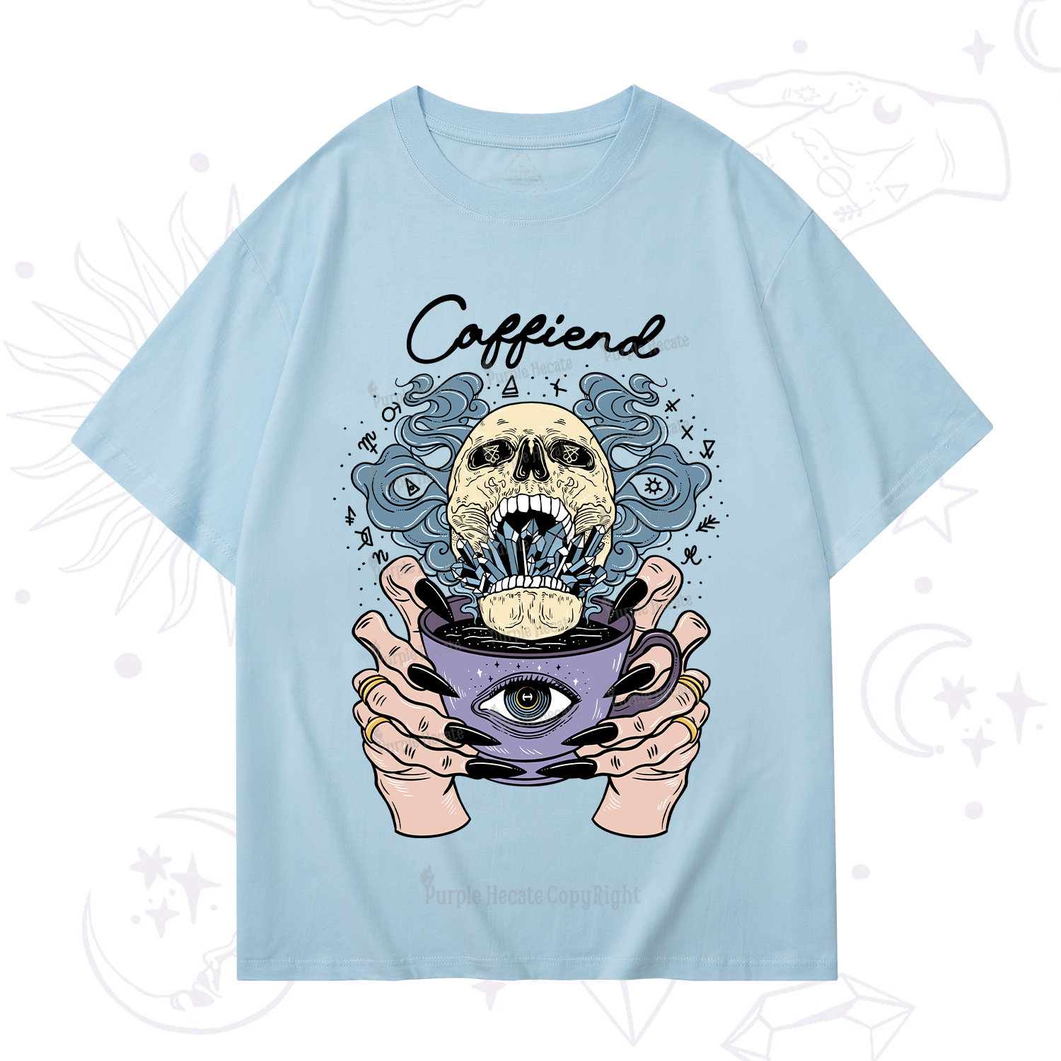 Purplehecate Caffiend T-Shirt